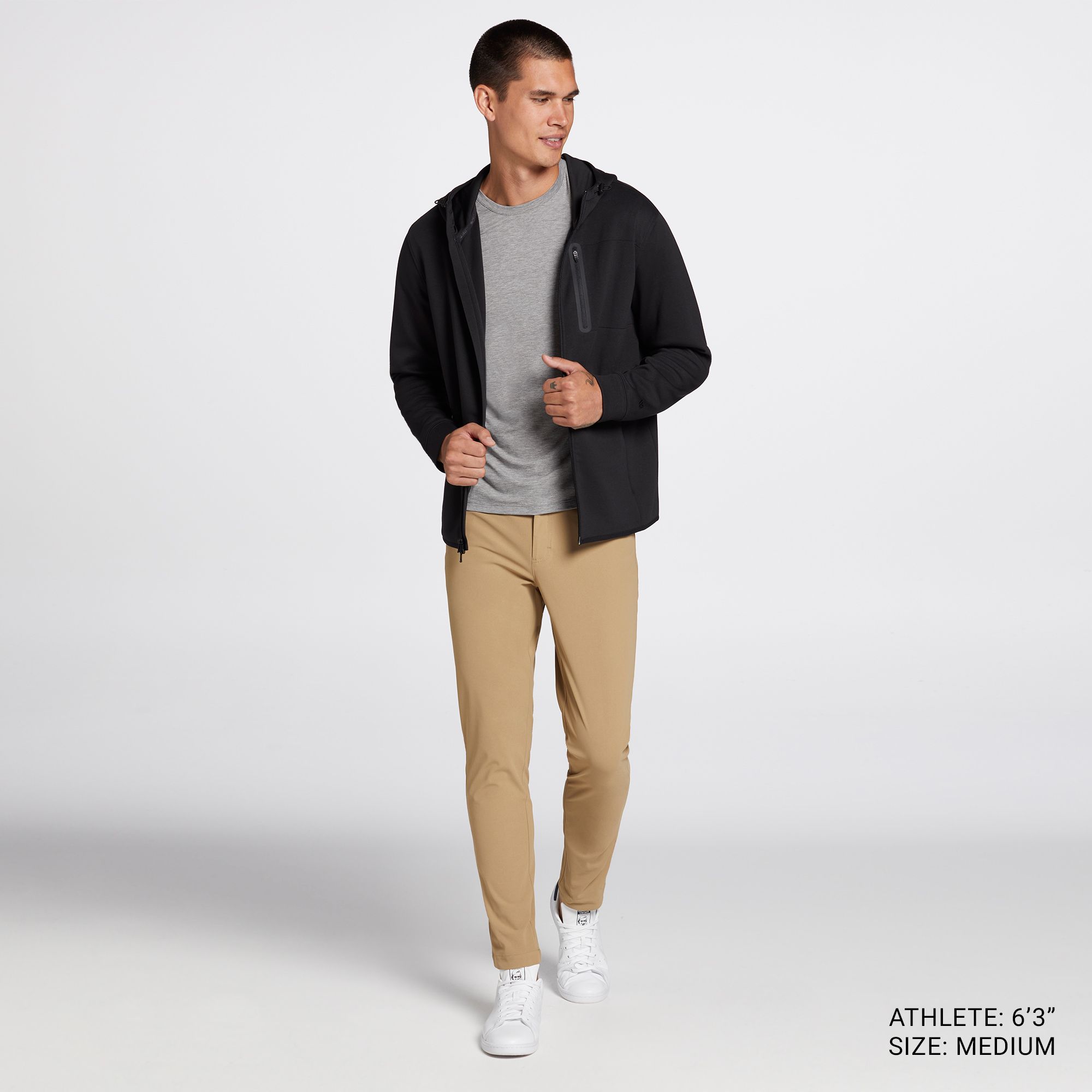 VRST Men's Pinnacle Fleece Full Zip Hoodie product image