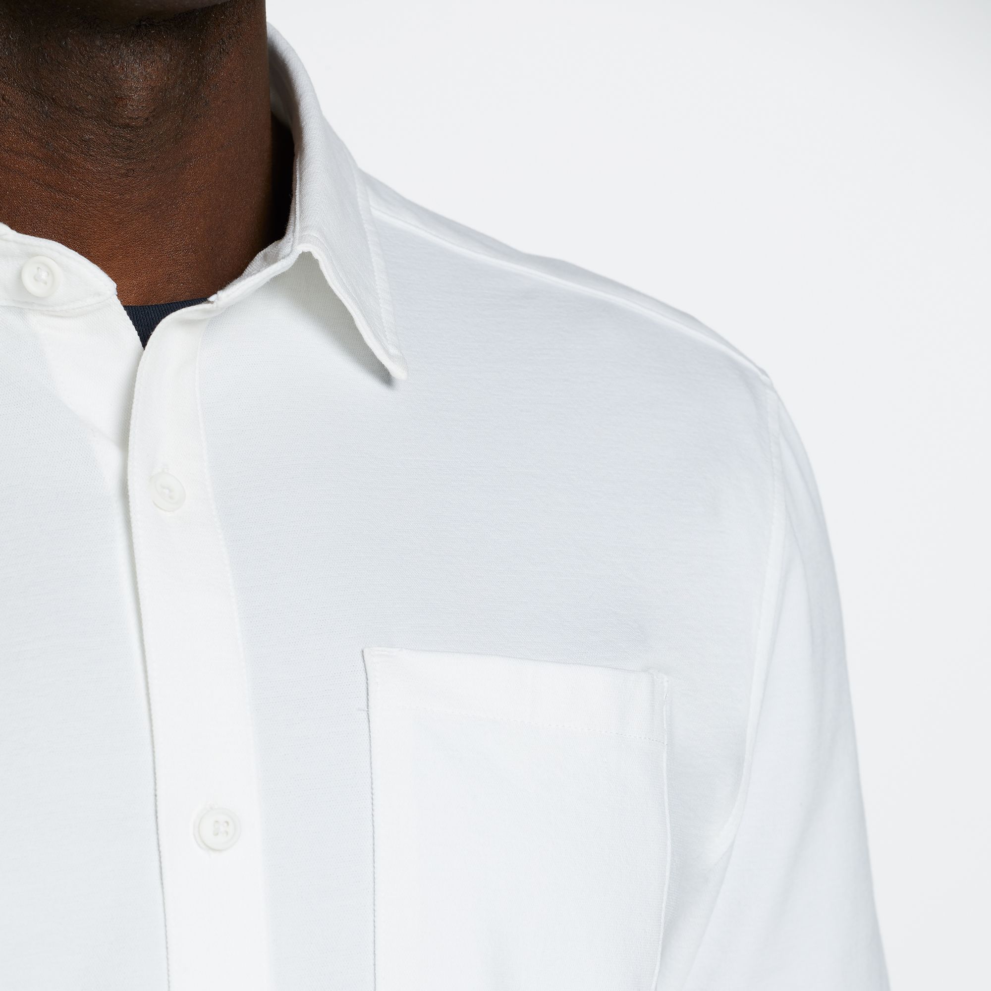 VRST Men's Refined Knit Short Sleeve Button Up product image