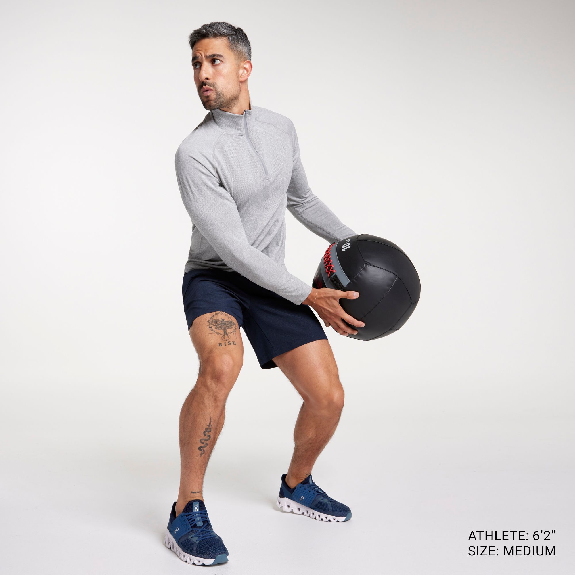 VRST Men's Circuit Seamless 1/4 Zip Pullover product image