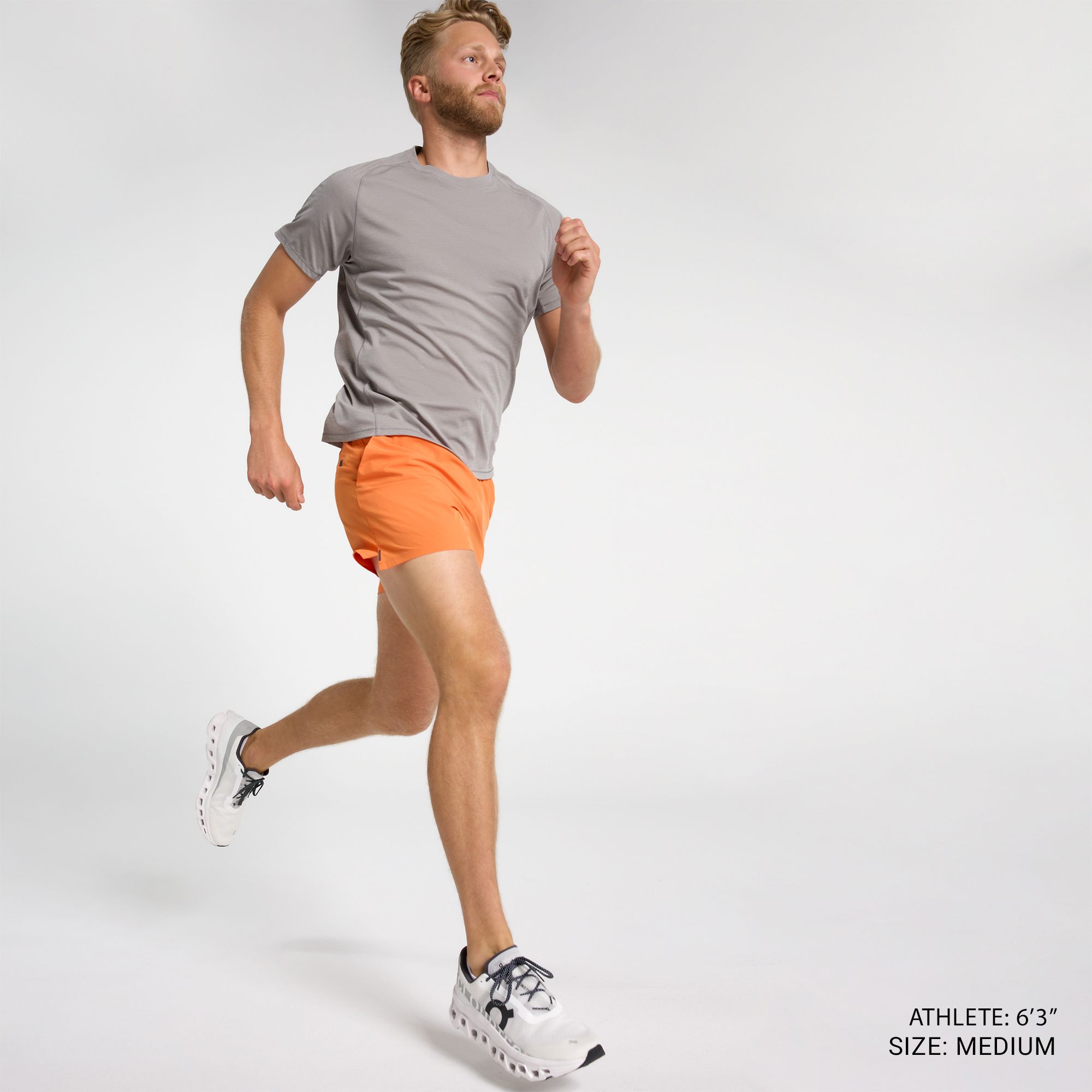 VRST Men's 5" Accelerate Running Brief Short