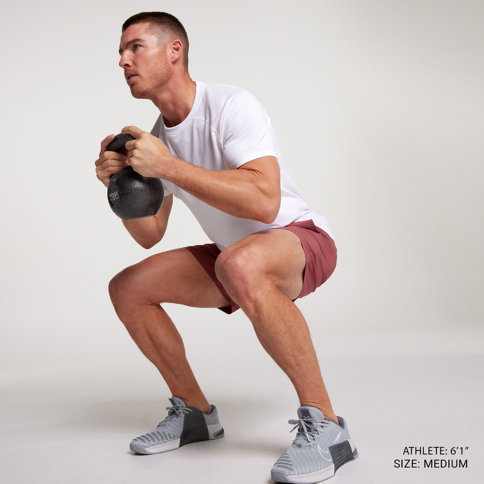 VRST Men's 7 Unlined Elevate Shorts - Side View