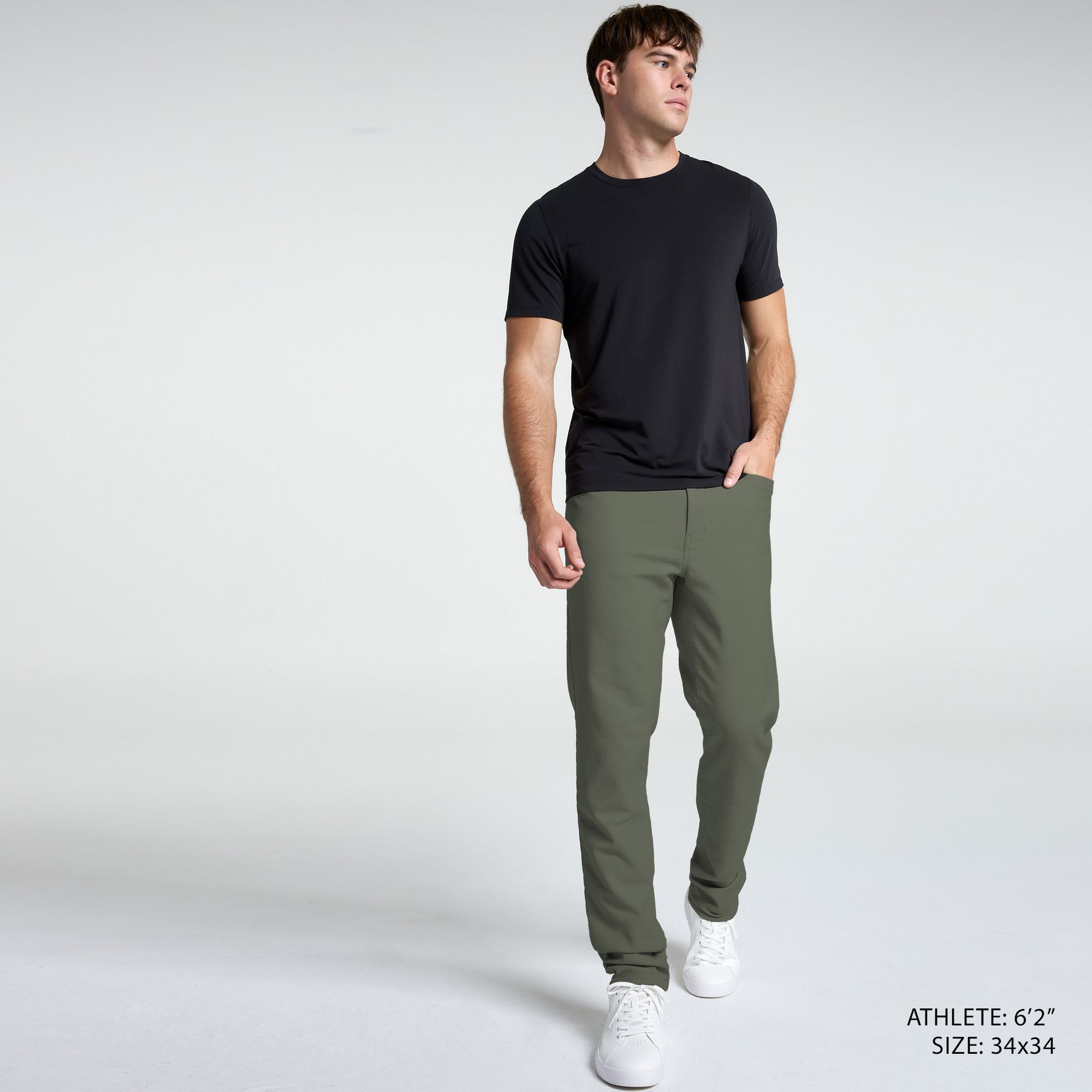VRST Men's Limitless Comfort Twill Slim Fit 5 Pocket Pant product image
