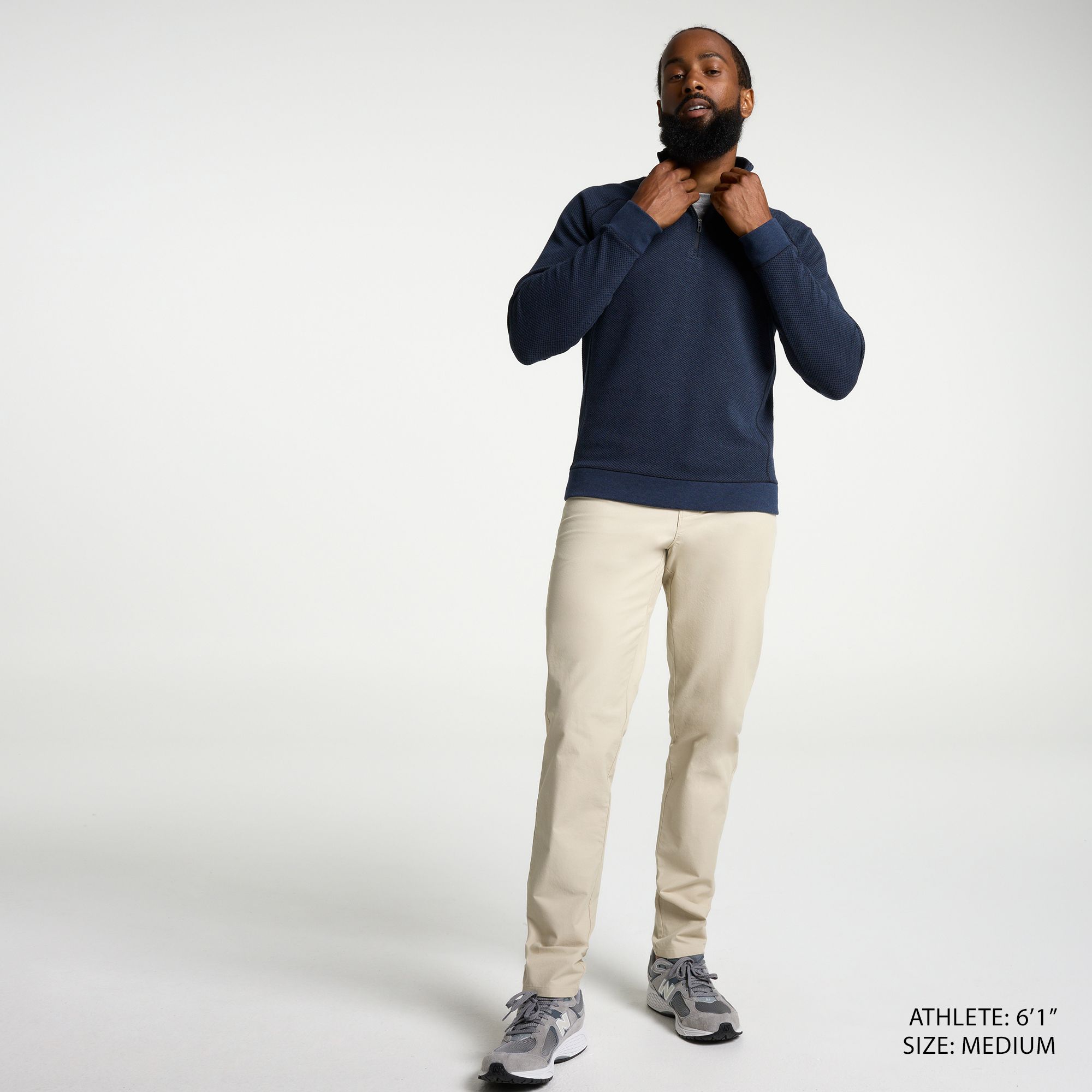 VRST Men's Recharge Pebble Fleece 1/4 Zip product image