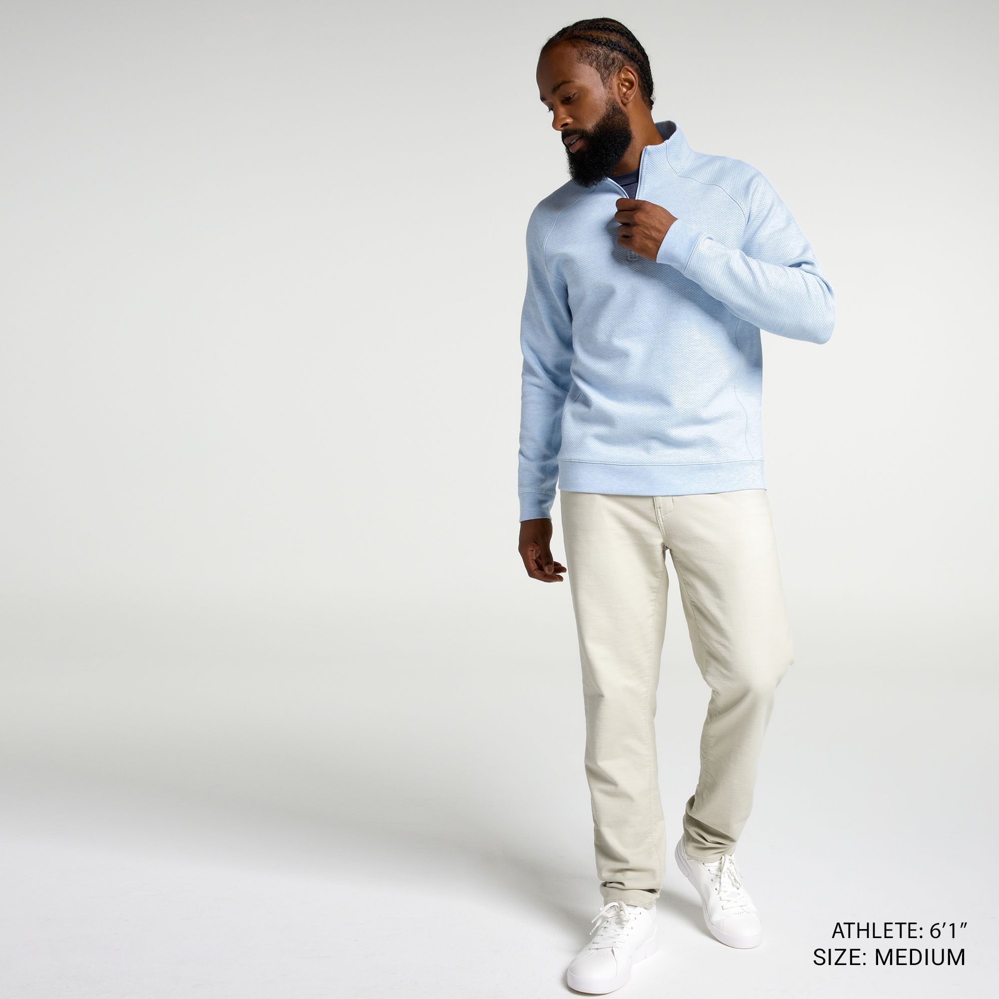 VRST Men's Recharge Pebble Fleece 1/4 Zip product image