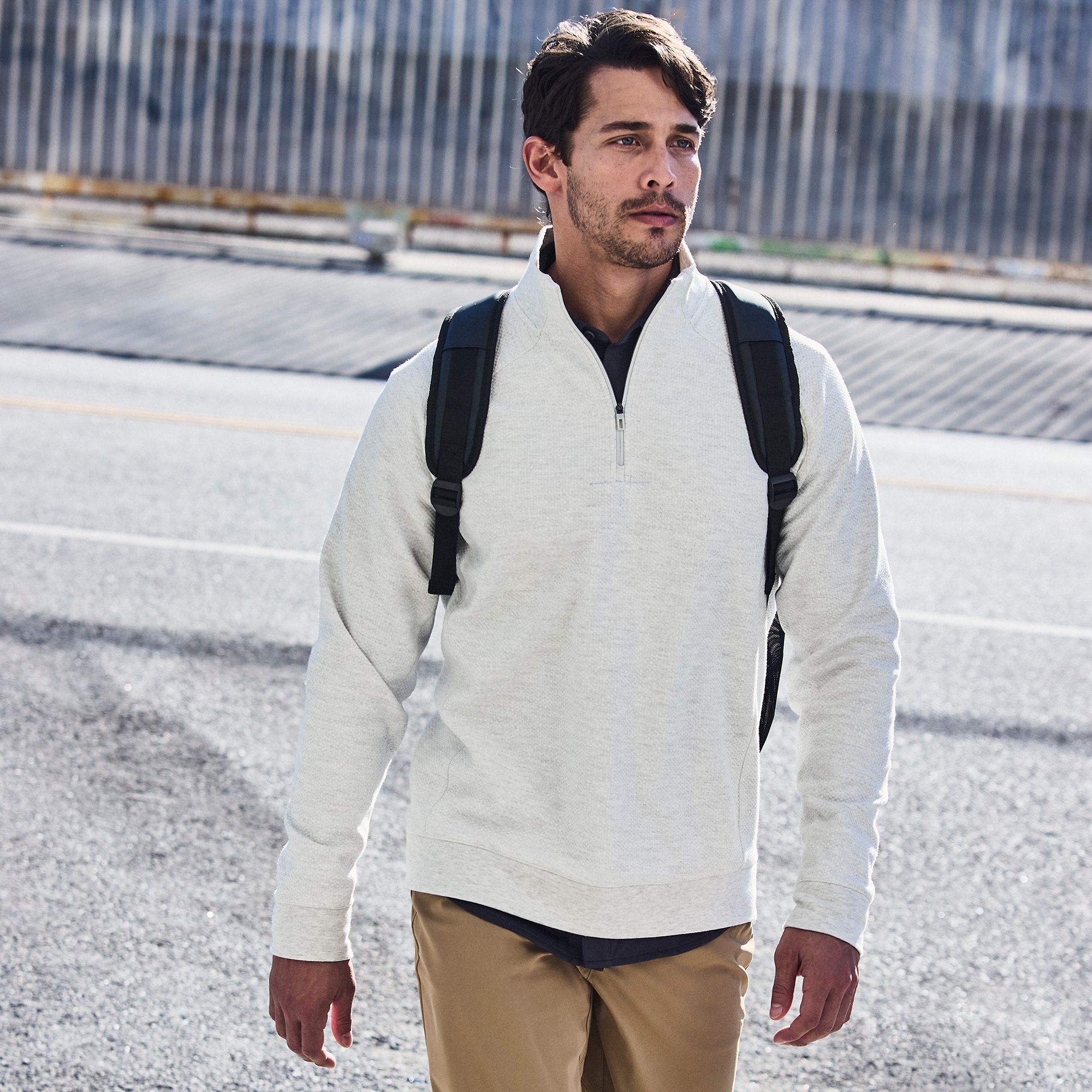 VRST Men's Recharge Pebble Fleece 1/4 Zip product image