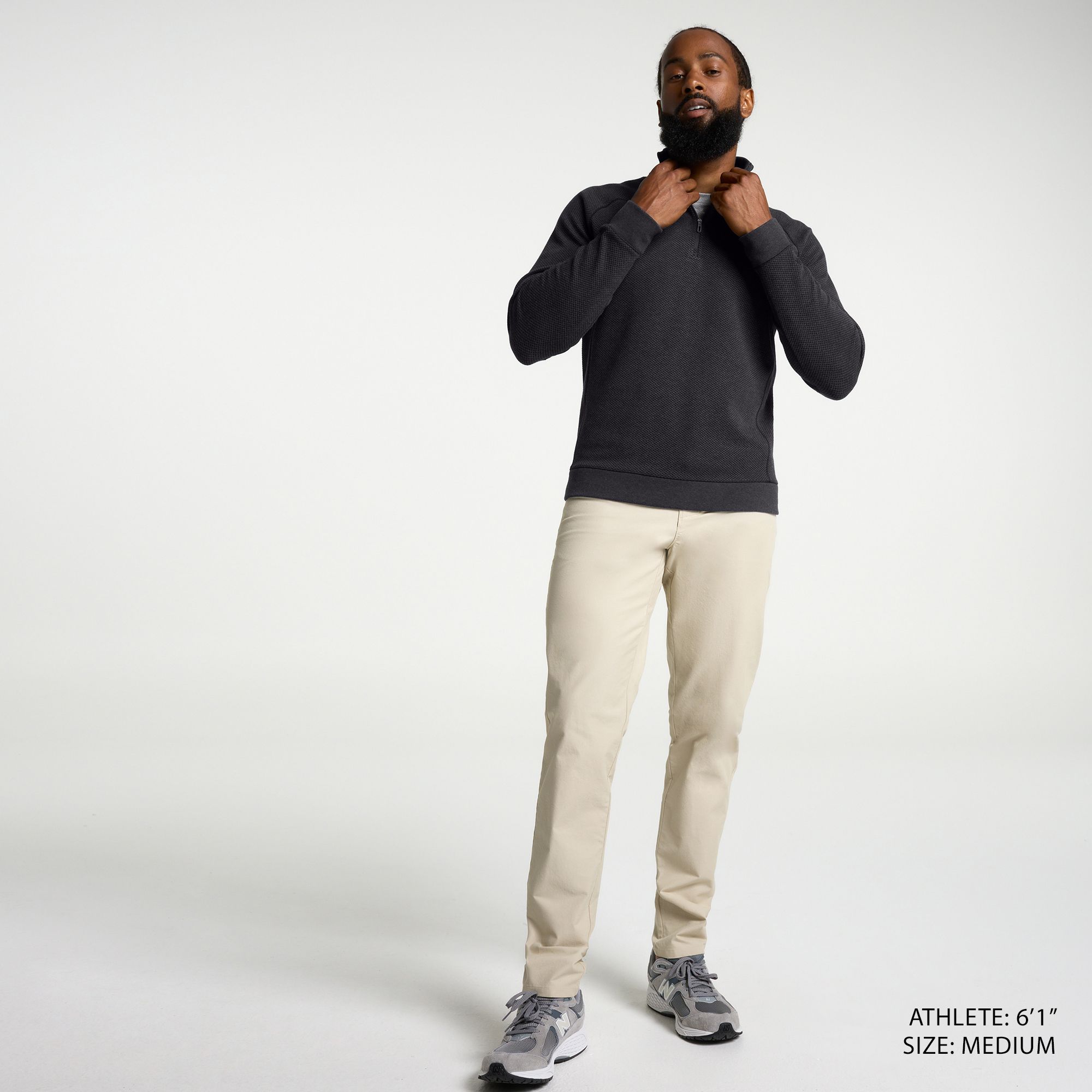 VRST Men's Recharge Pebble Fleece 1/4 Zip product image