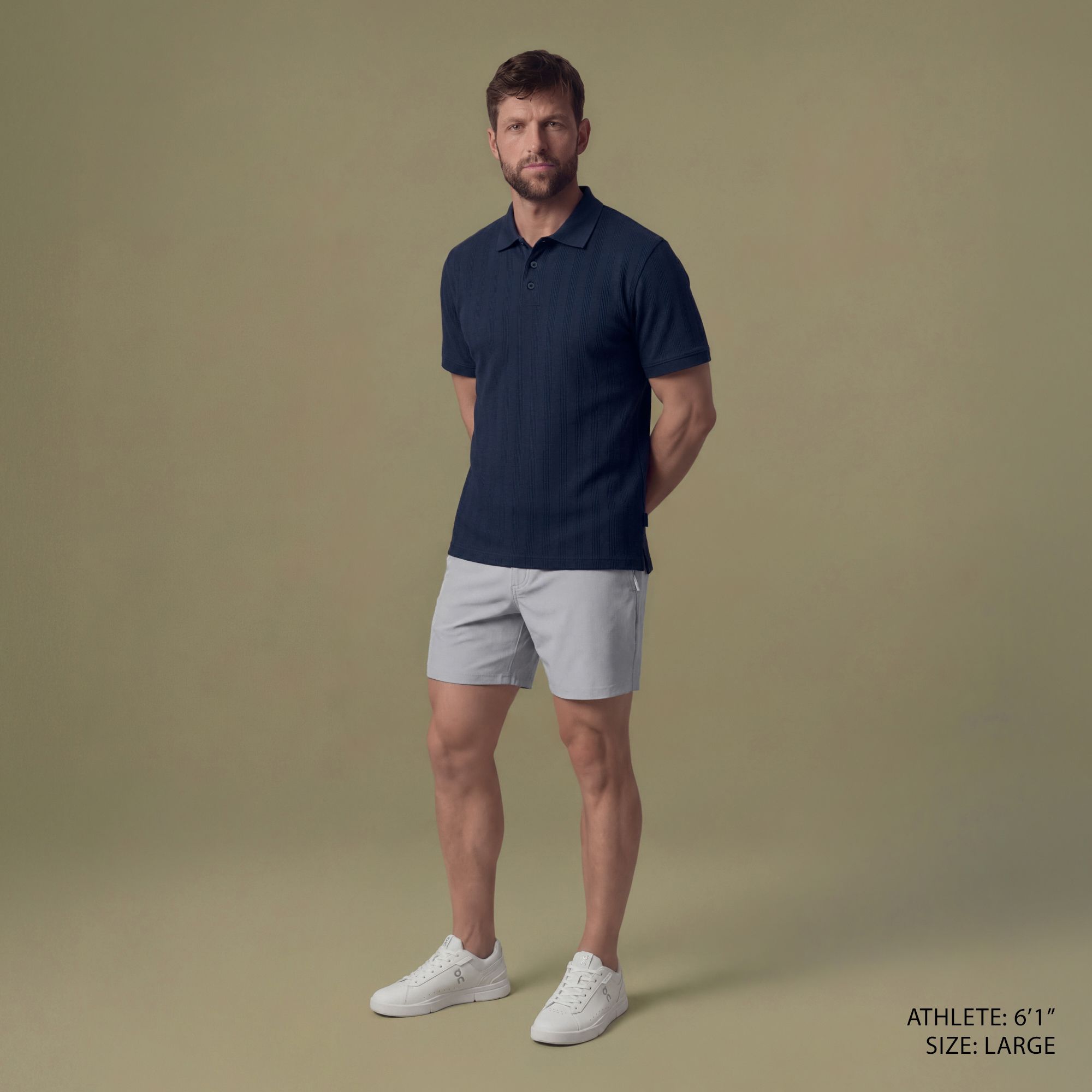 VRST Men's Textured Polo product image