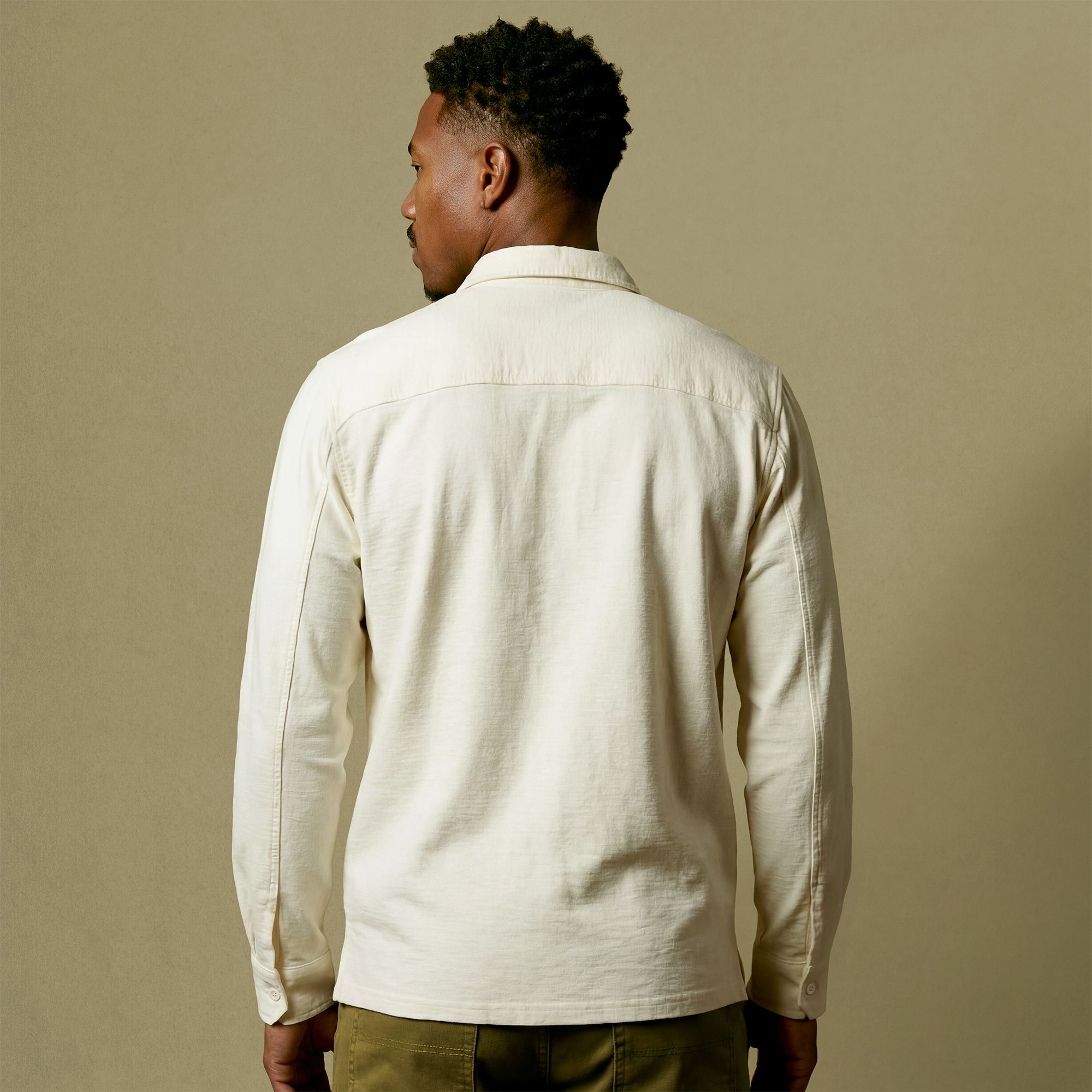 VRST Men's Essential Slub Long Sleeve Polo product image