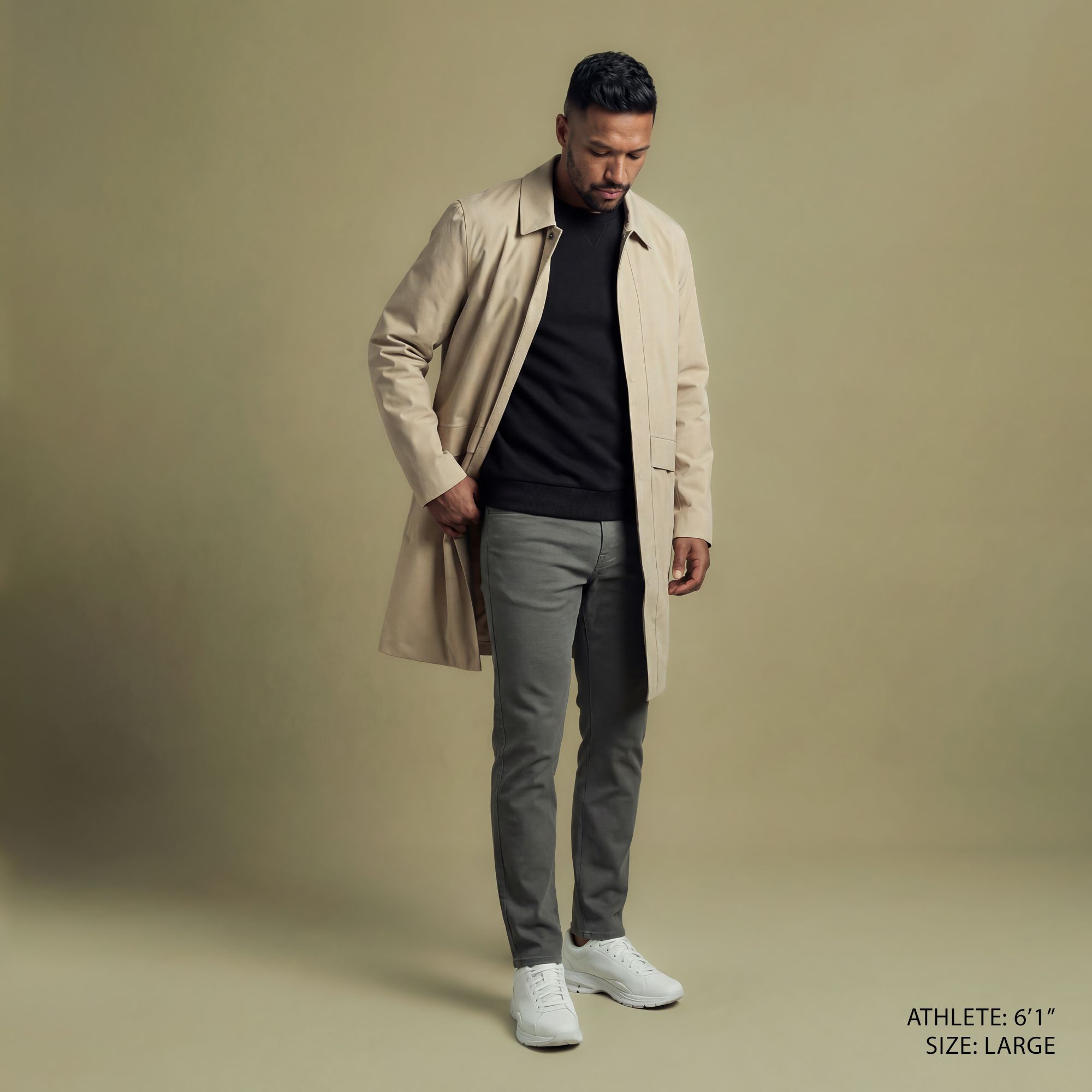 VRST Men's Trench Jacket product image