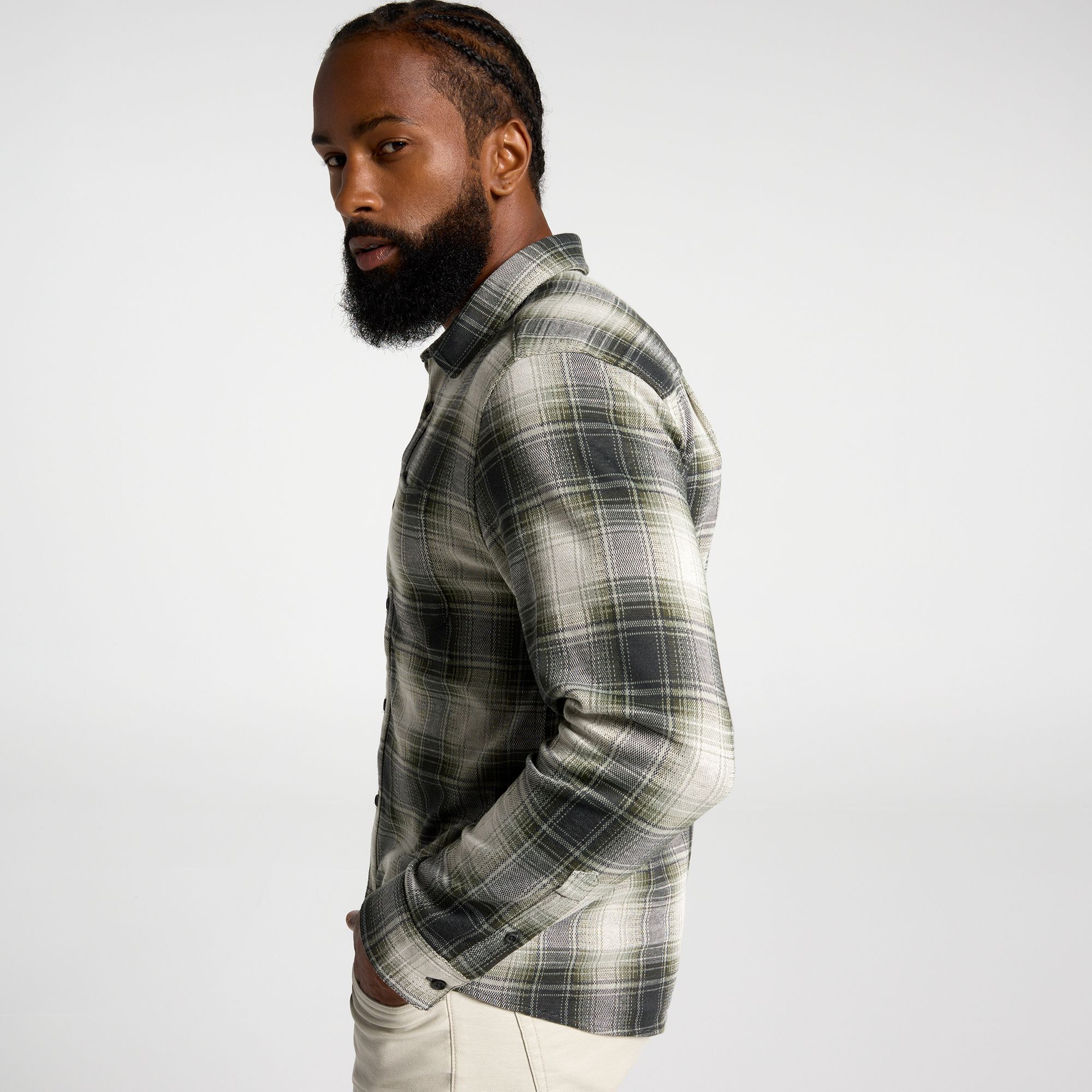 VRST Men's Plaid Button Down Shirt product image