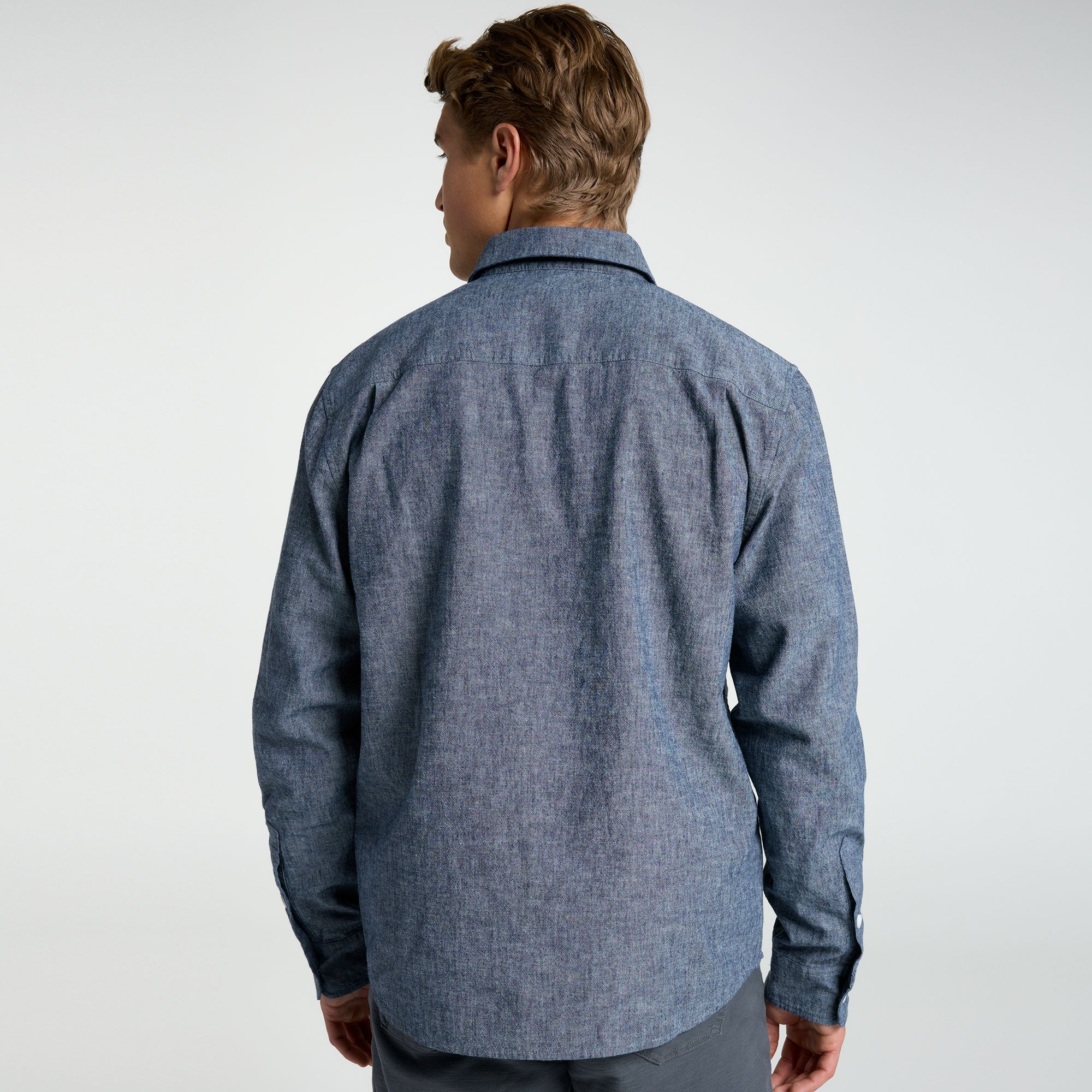 VRST Men's Limitless Pique Long Sleeve Button Up Shirt product image