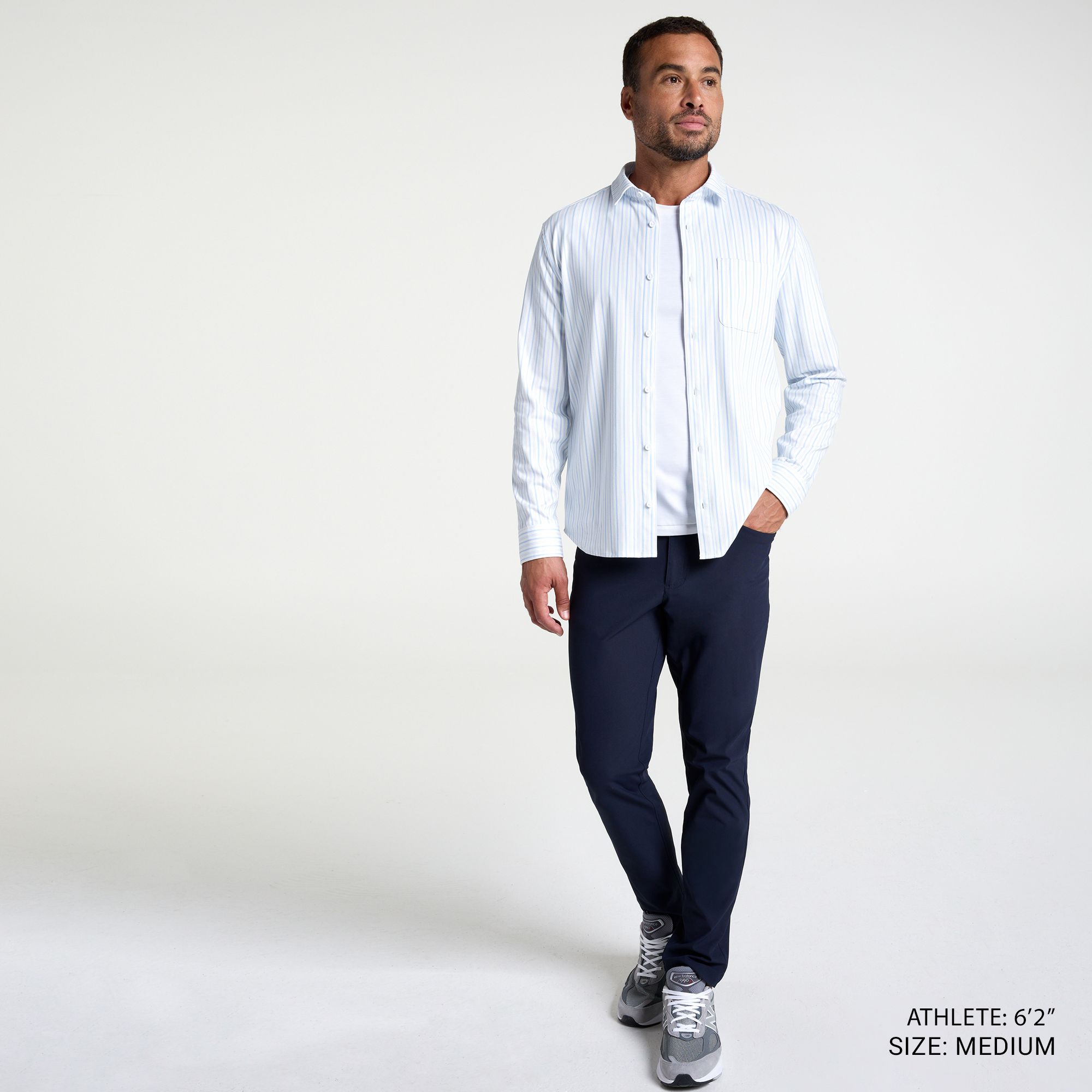 VRST Men's Limitless Pique Long Sleeve Button Up Shirt product image