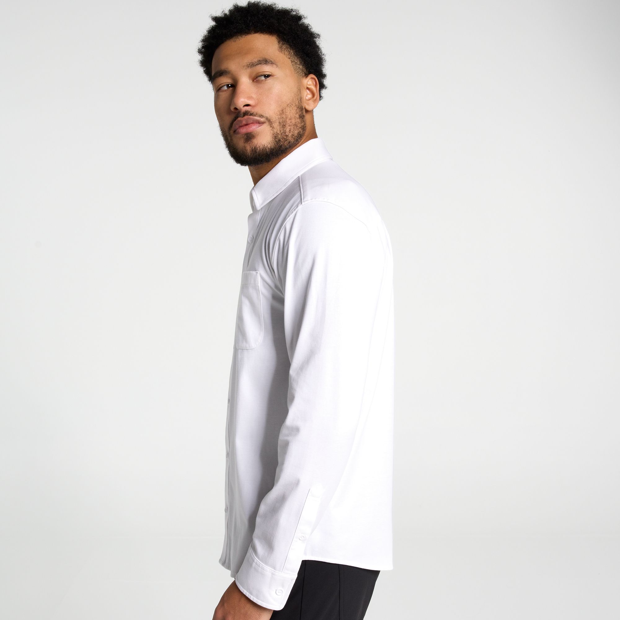 VRST Men's Limitless Pique Long Sleeve Button Up Shirt product image