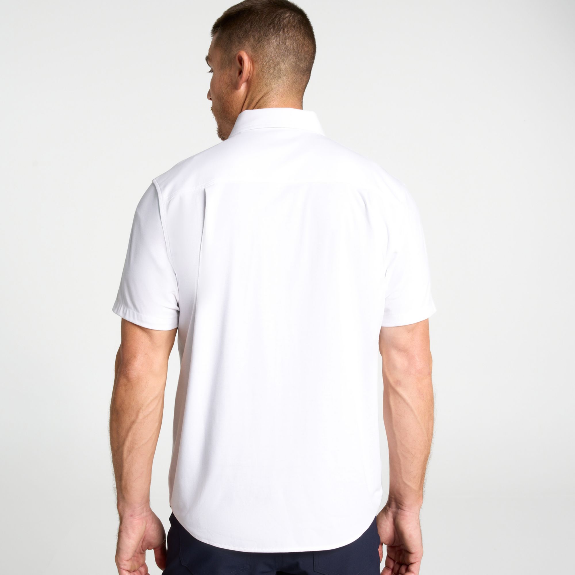 VRST Men's Limitless Pique Short Sleeve Button Up Shirt product image