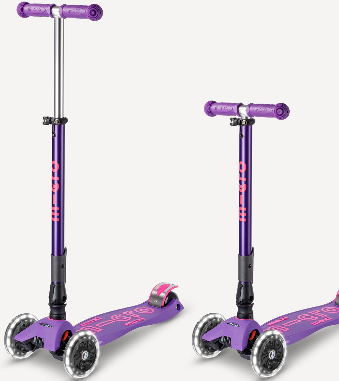 Micro Kickboard Maxi Foldable LED Scooter product image