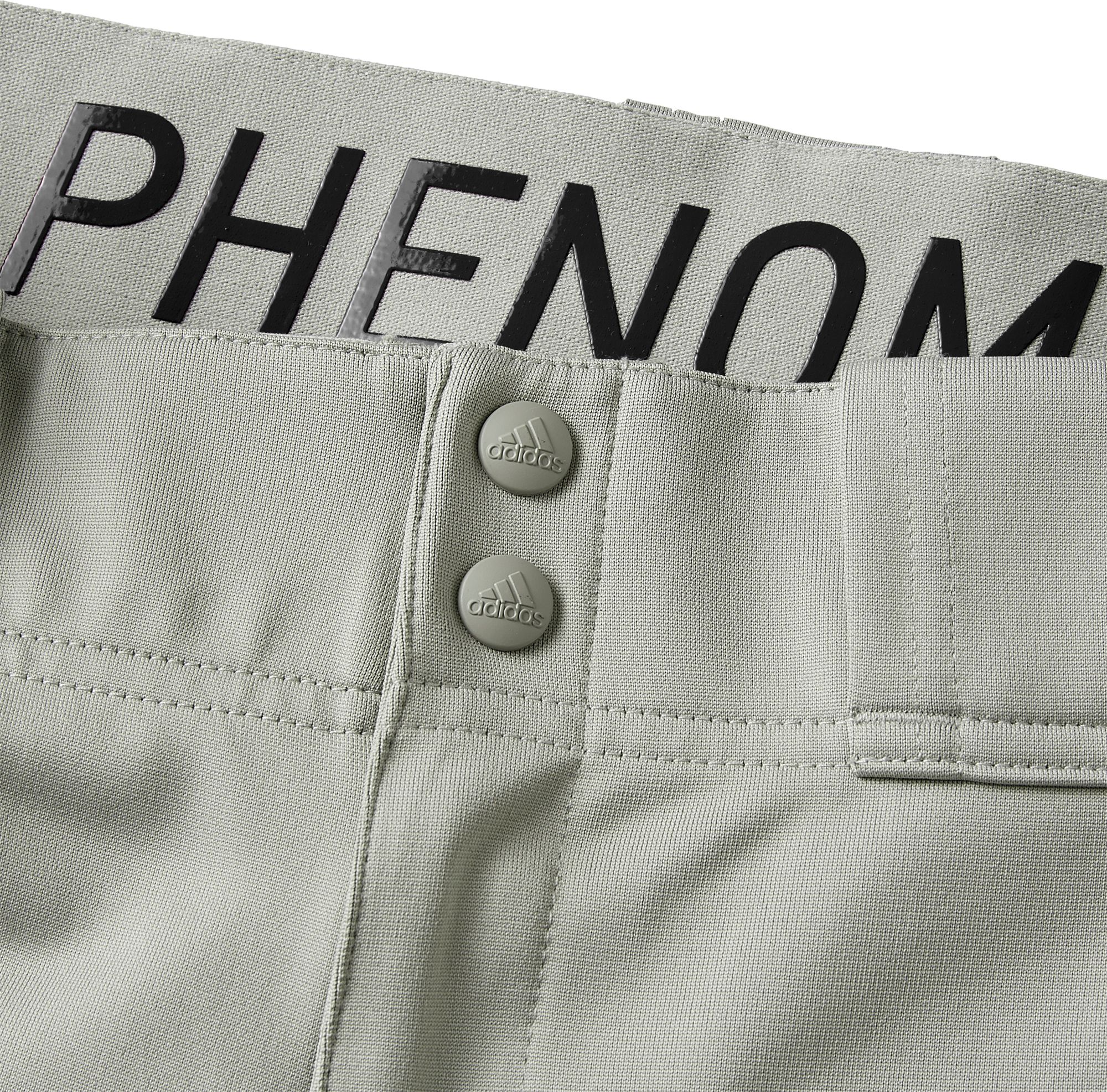 adidas men's phenom open bottom piped baseball pants