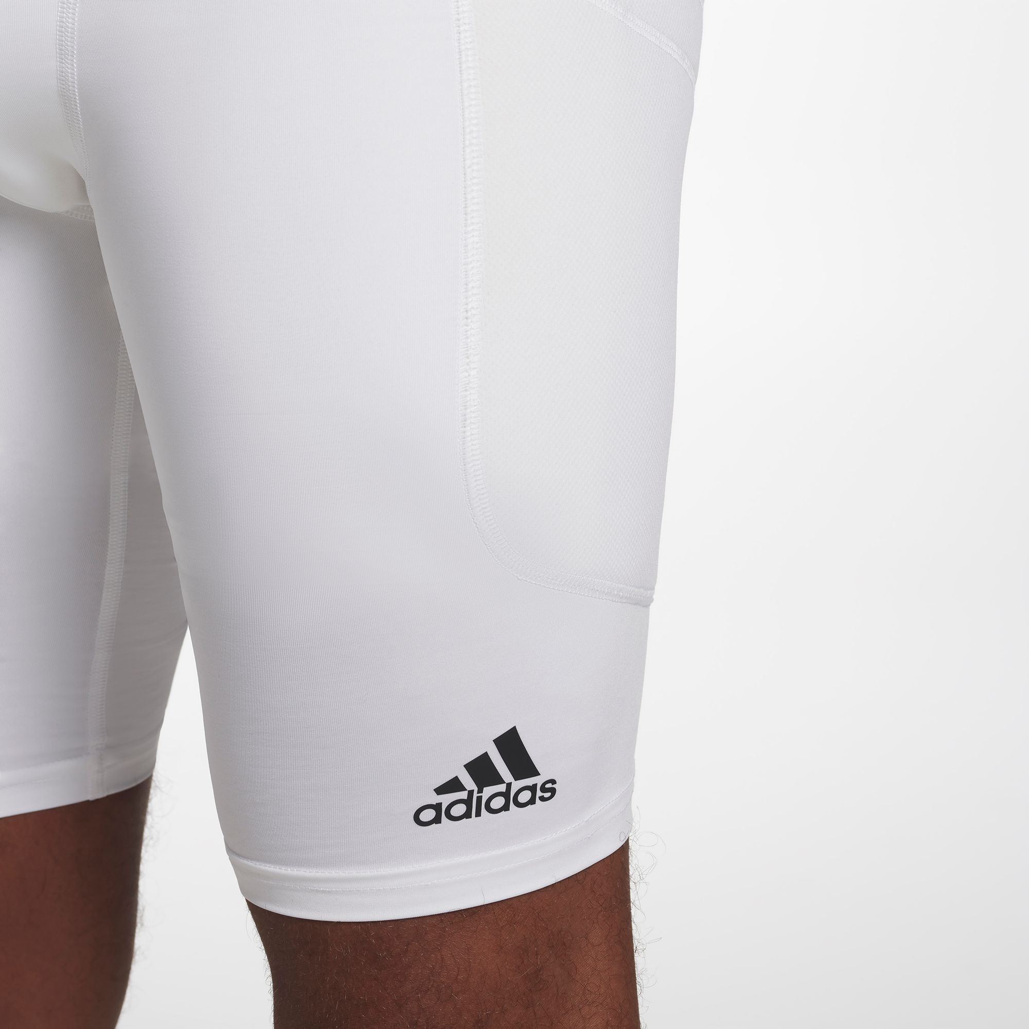 adidas men's triple stripe foam sliding shorts