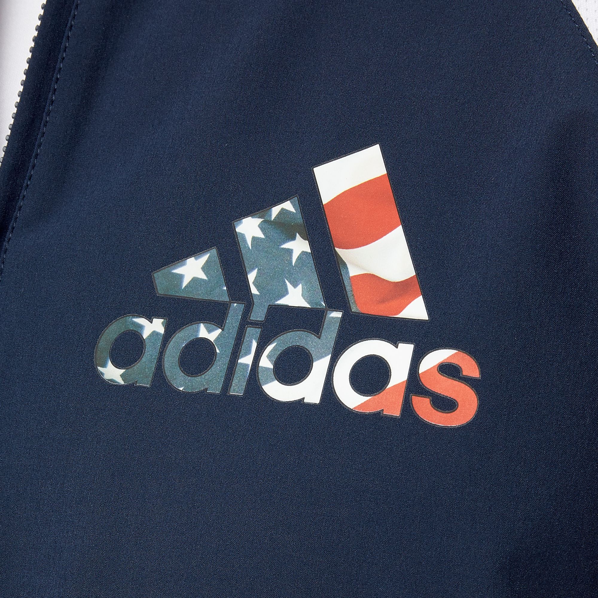 adidas Men's Triple Stripe America Baseball Jacket product image