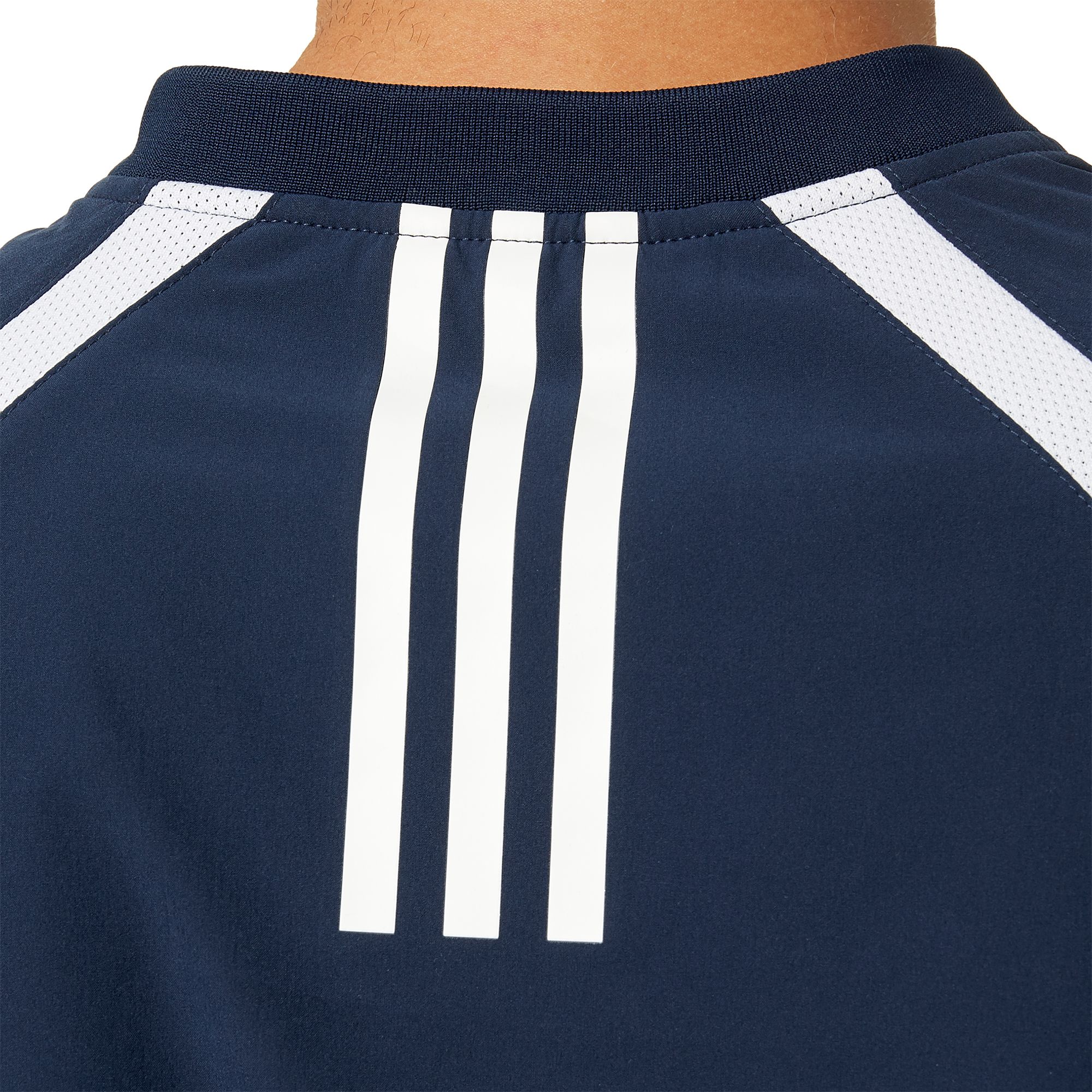 adidas triple stripe baseball jacket