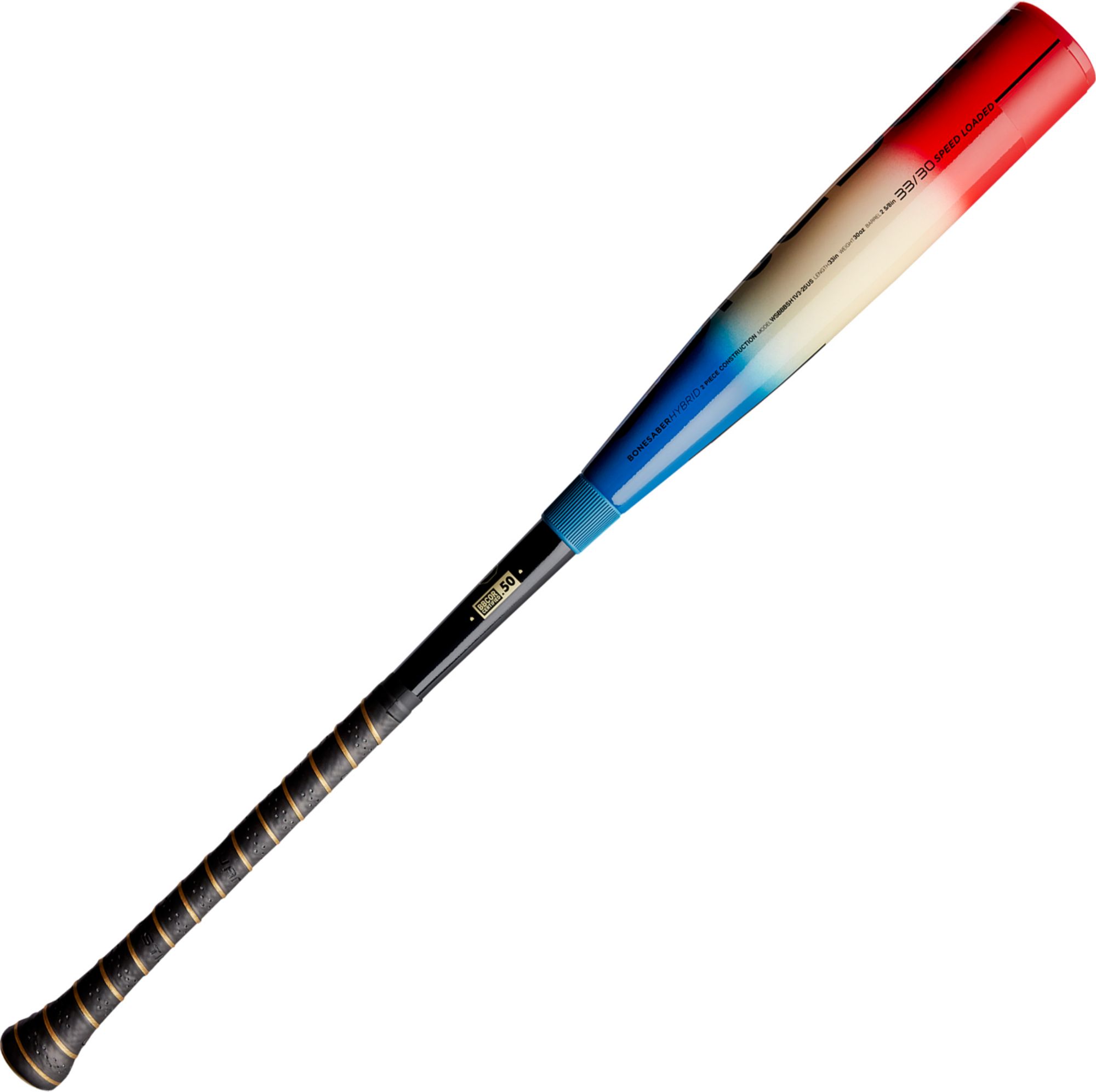 Warstic Bonesaber Hybrid Lonestar Limited Edition BBCOR Bat (-3) 2025 product image