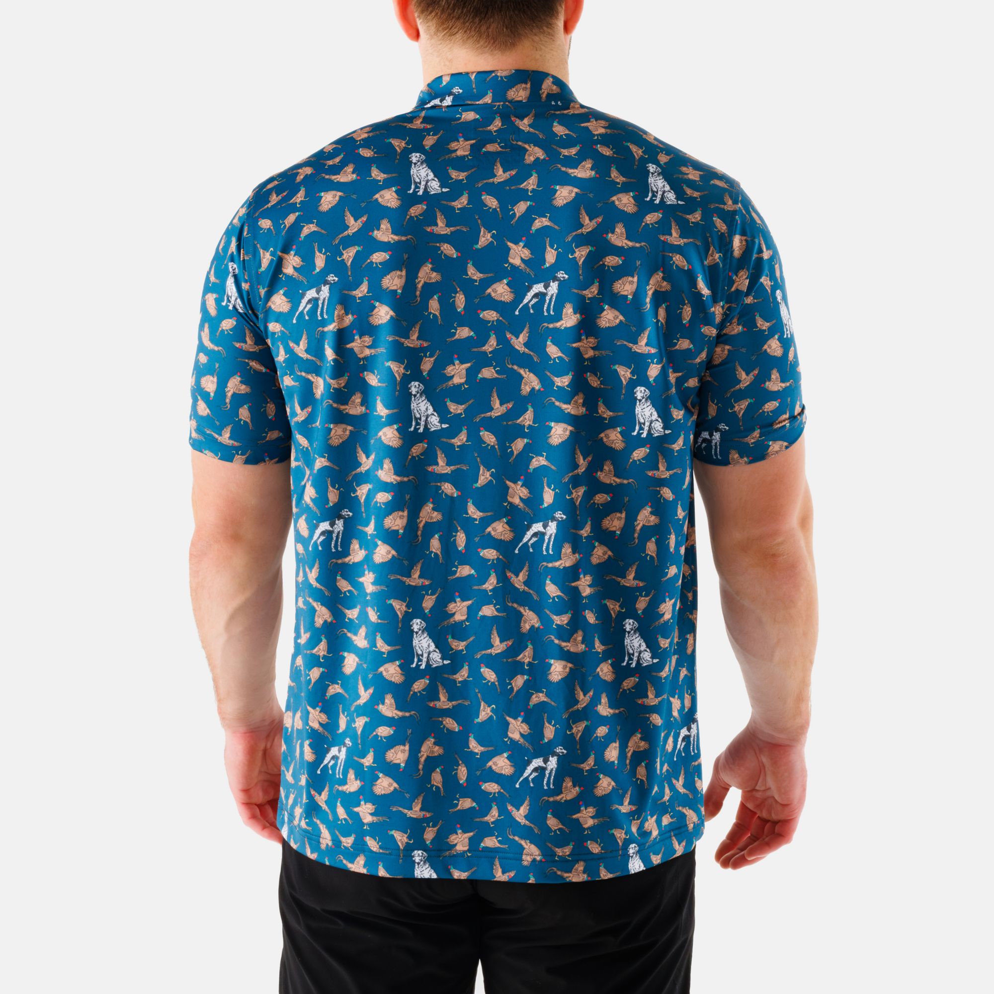 Waggle Men's Bird Dogs Golf Polo product image