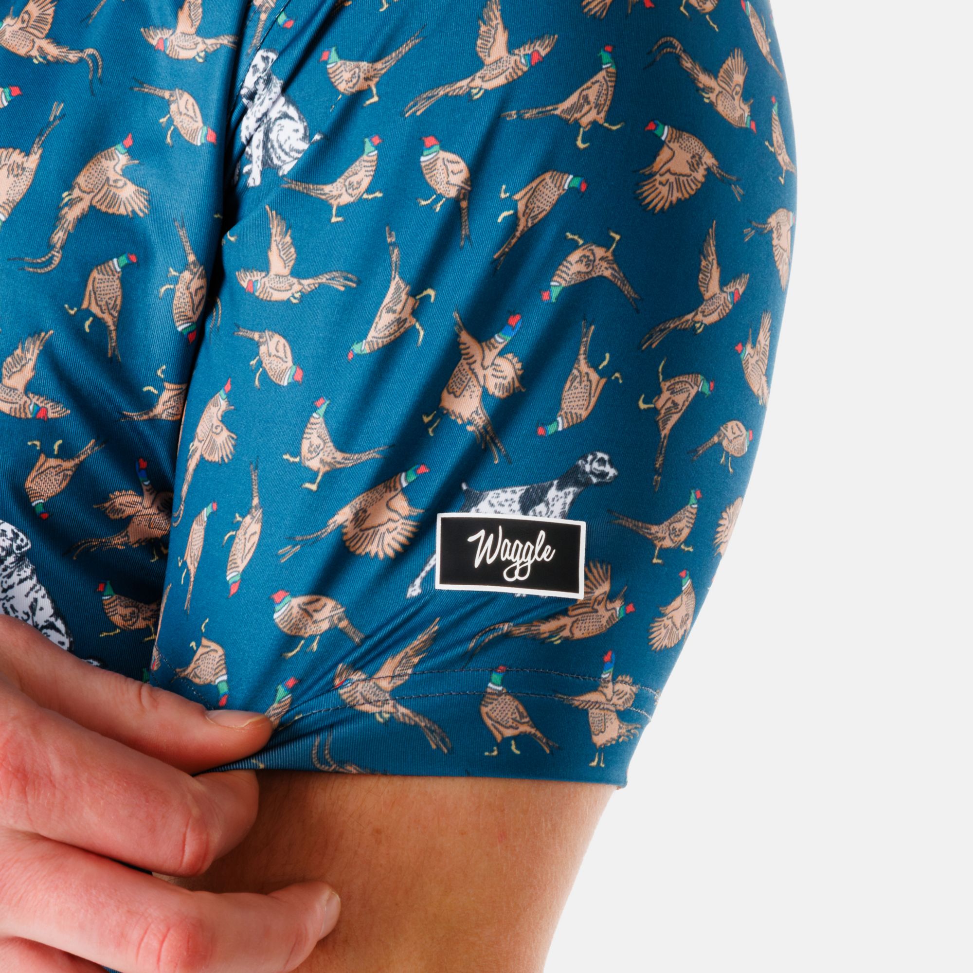 Waggle Men's Bird Dogs Golf Polo product image