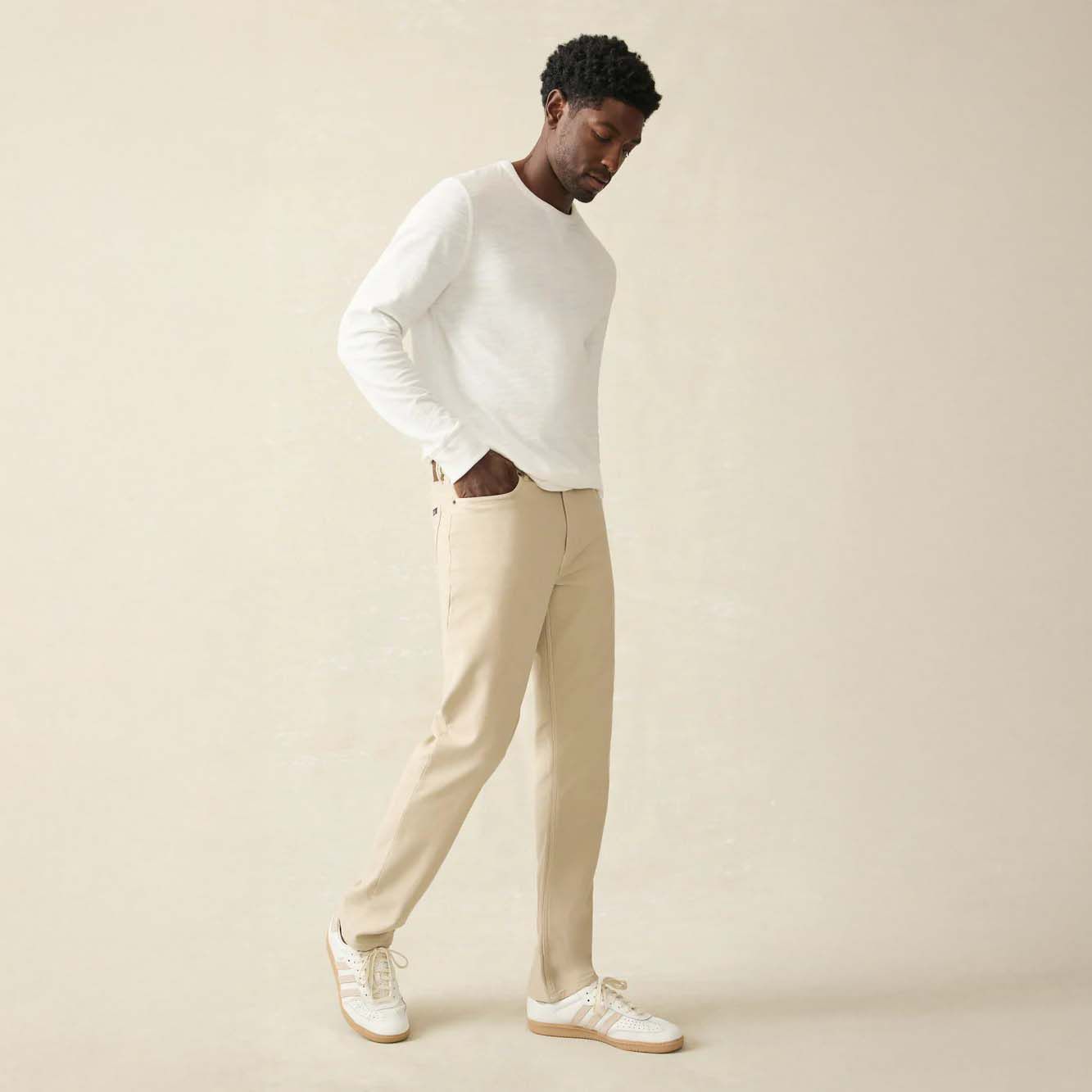 Faherty Men's Stretch Terry 5 Pocket Pants product image