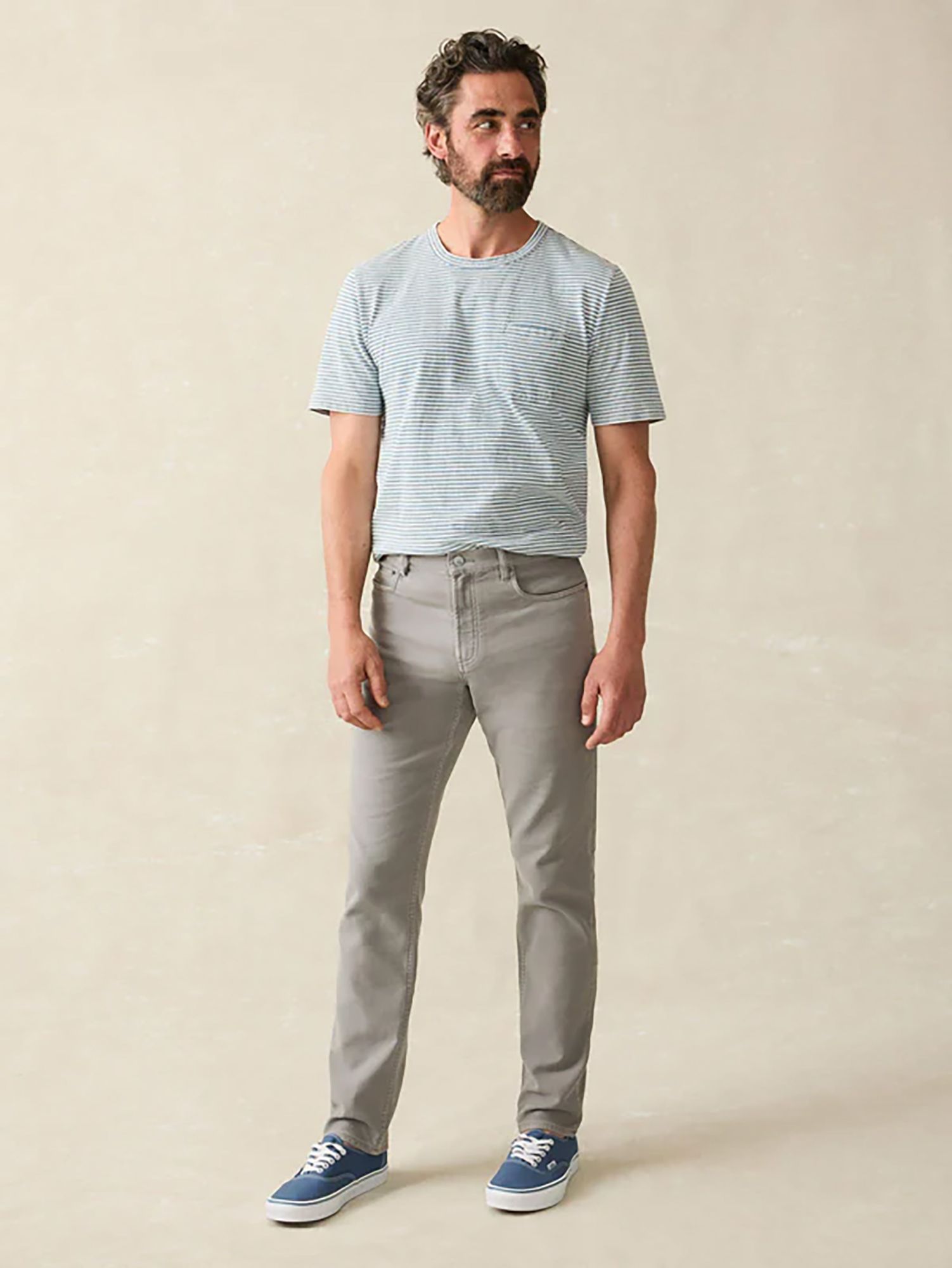 Faherty Men's Stretch Terry 5 Pocket Pants product image