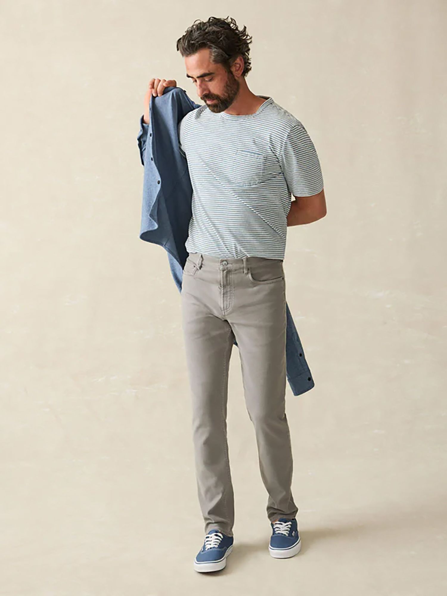 Faherty Men's Stretch Terry 5 Pocket Pants product image