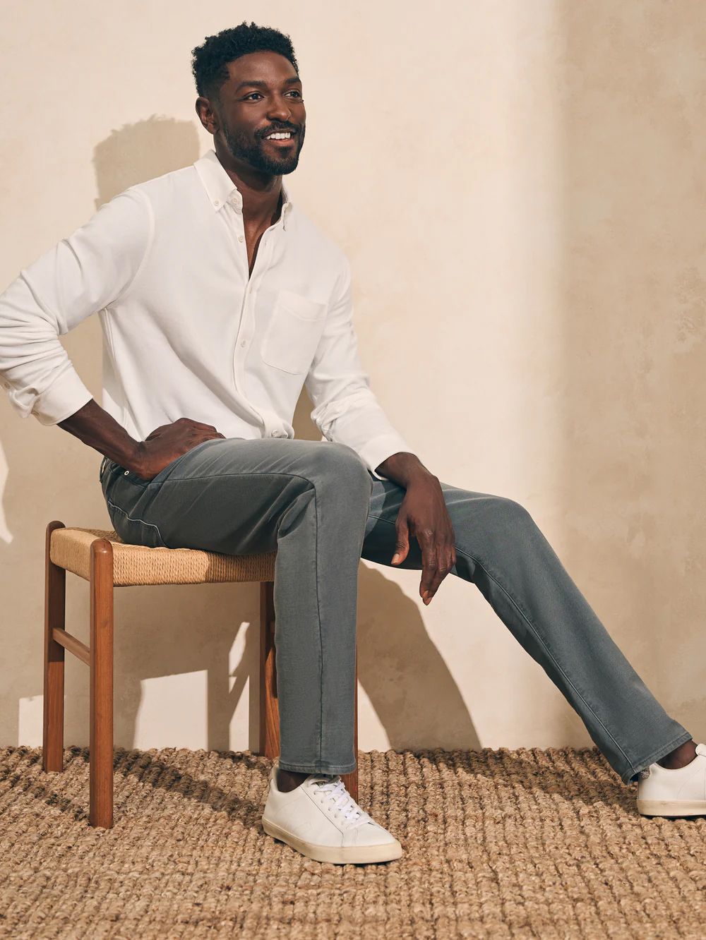 Faherty Men's Stretch Terry 5 Pocket Pants product image