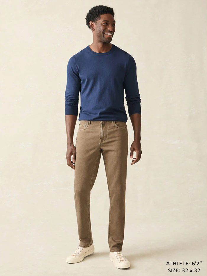 Faherty Men's Stretch Terry 5 Pocket Pants product image
