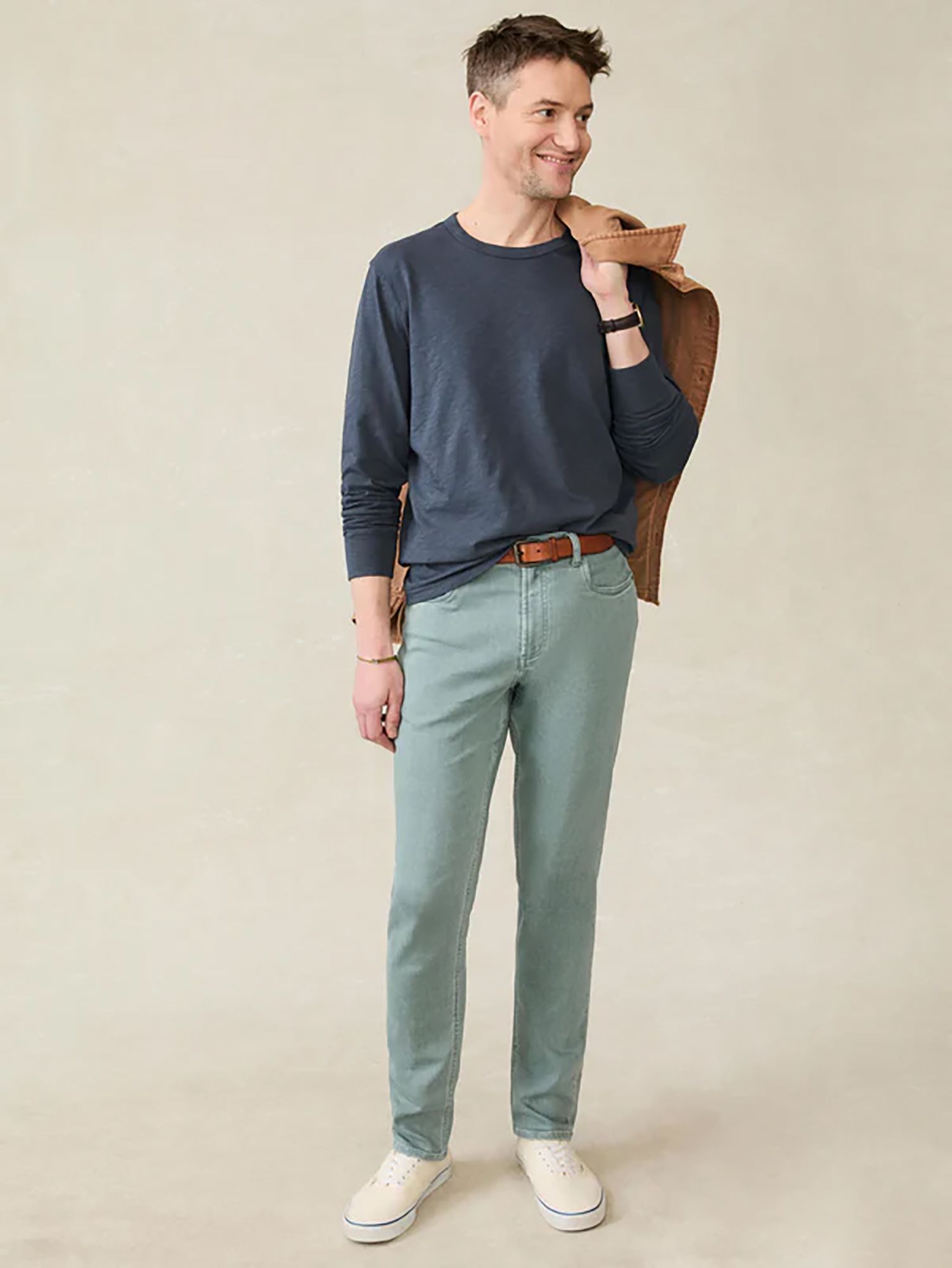 Faherty Men's Stretch Terry 5 Pocket Pants product image