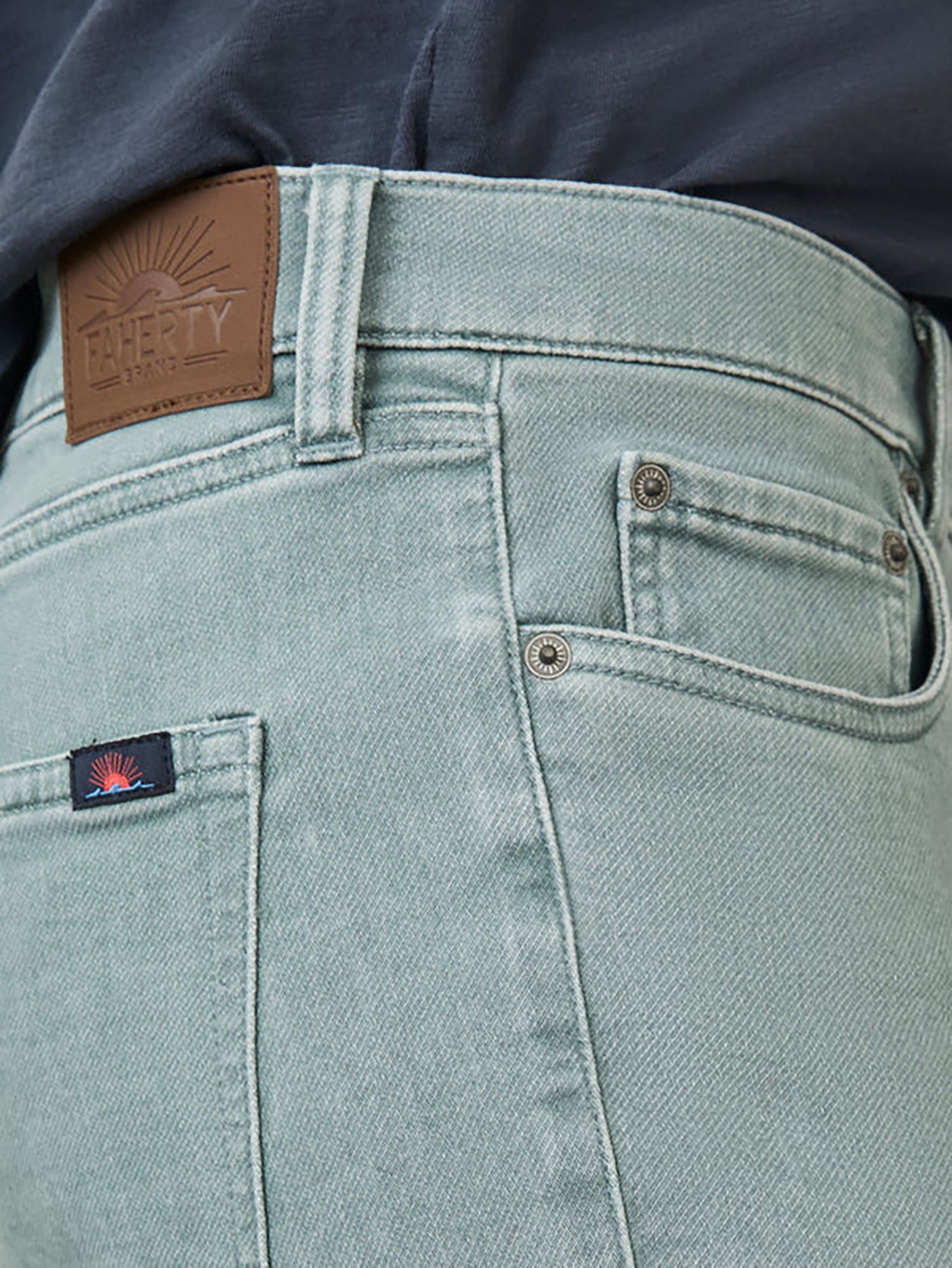 Faherty Men's Stretch Terry 5 Pocket Pants product image