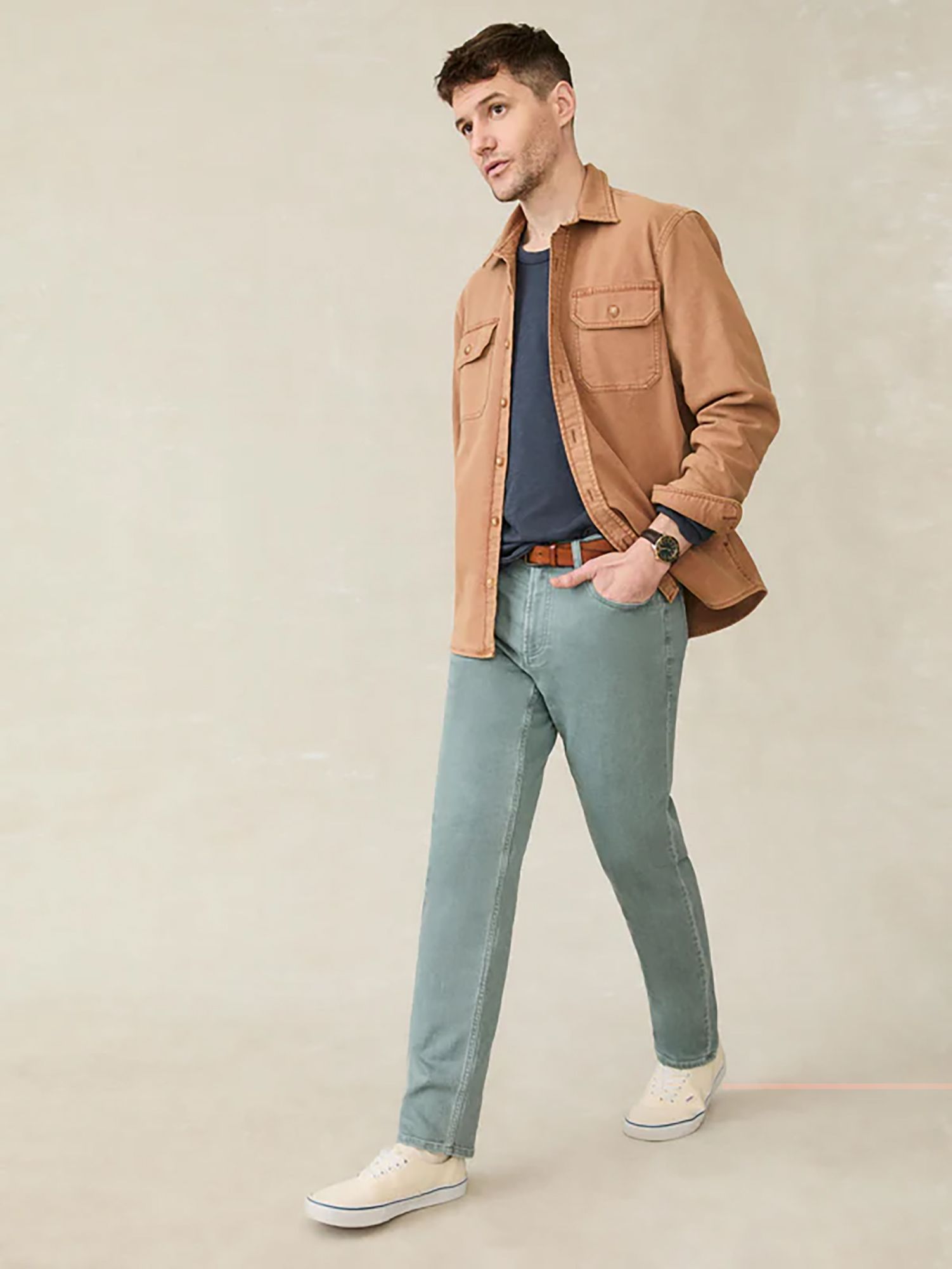 Faherty Men's Stretch Terry 5 Pocket Pants product image