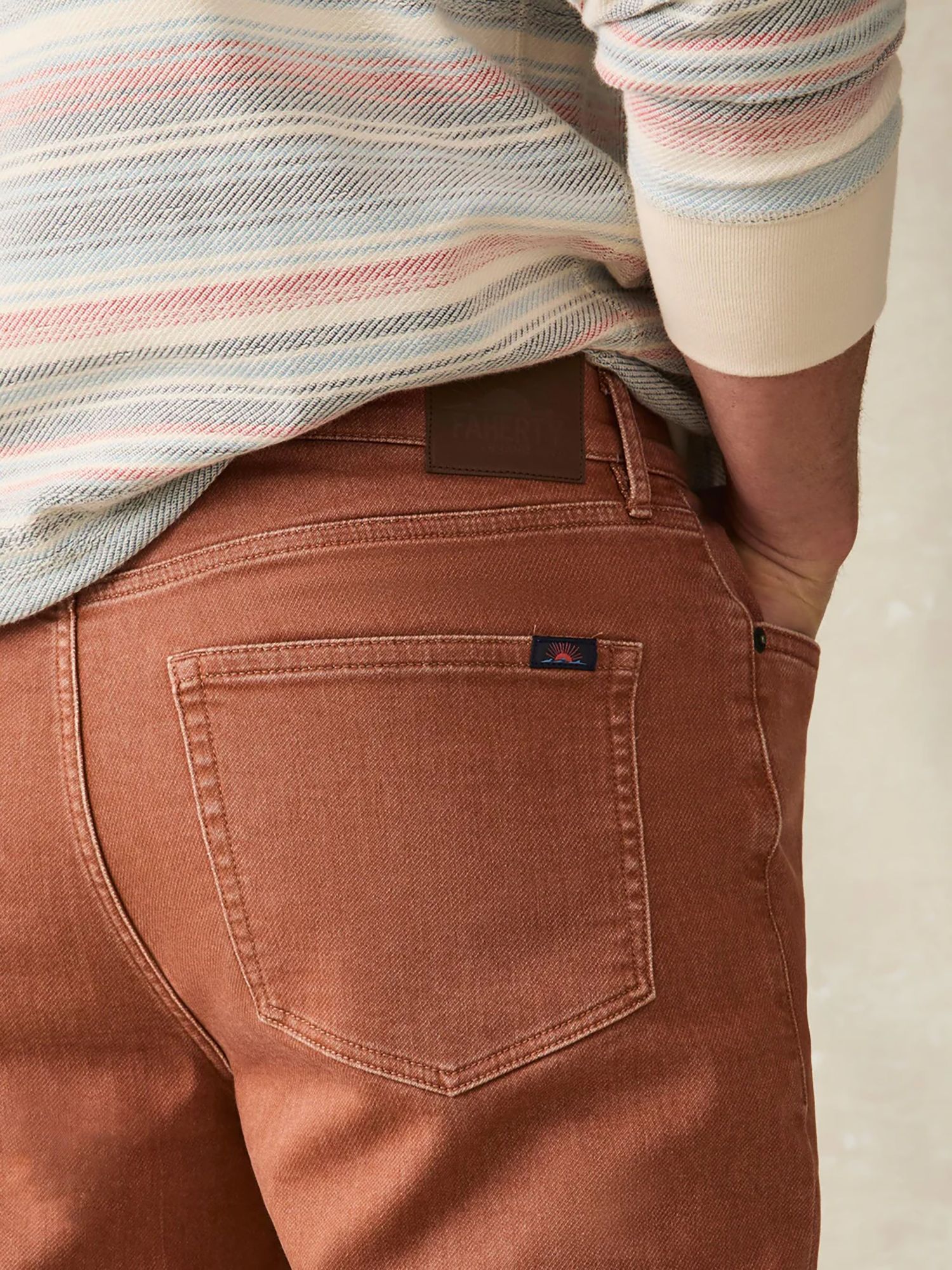 Faherty Men's Stretch Terry 5 Pocket Pants product image