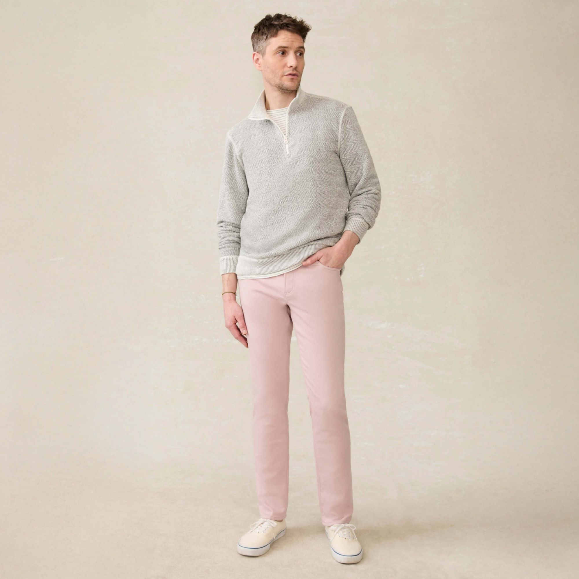 Faherty Men's Stretch Terry 5 Pocket Pants product image