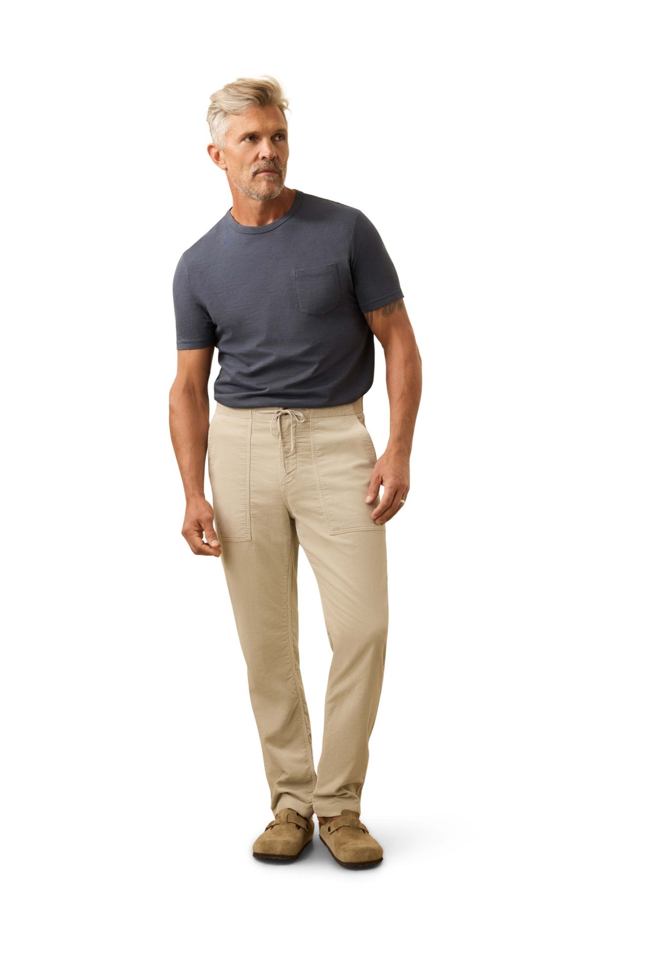 Faherty Men's Stretch Terry Corduroy Utility Pants product image