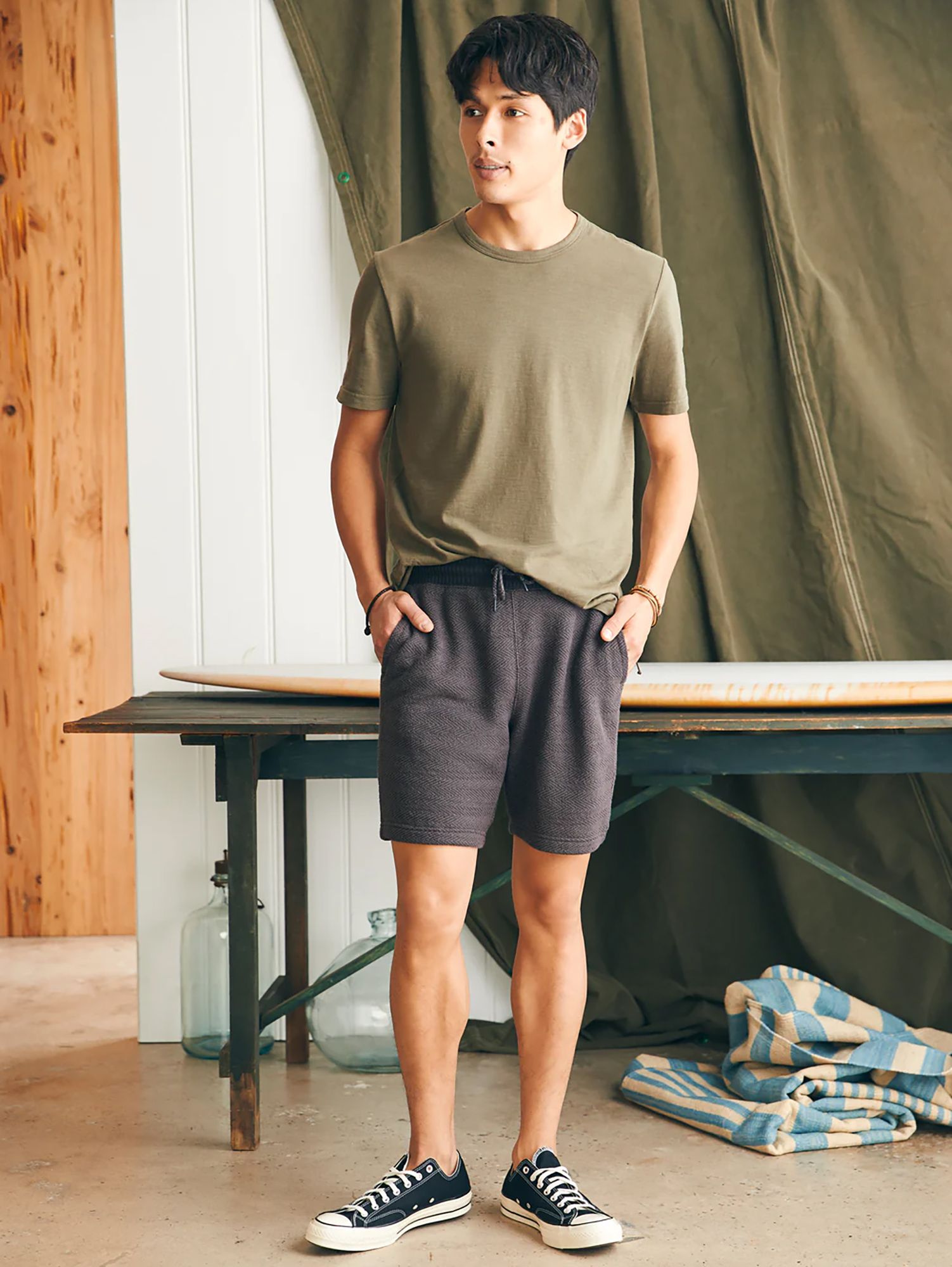 Faherty Men's Whitewater Sweatshort product image