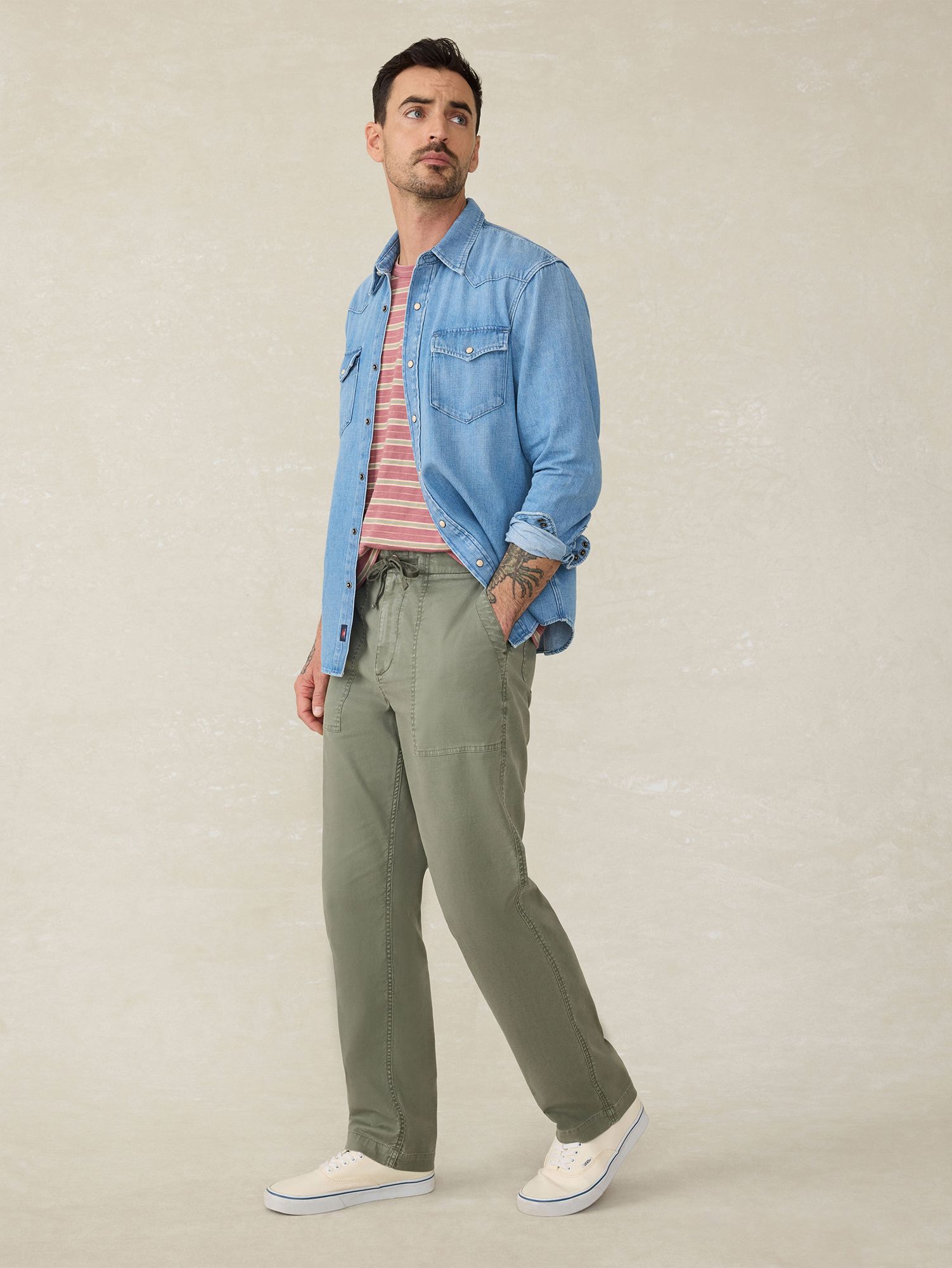 Faherty Men's Dune Utility Pants product image