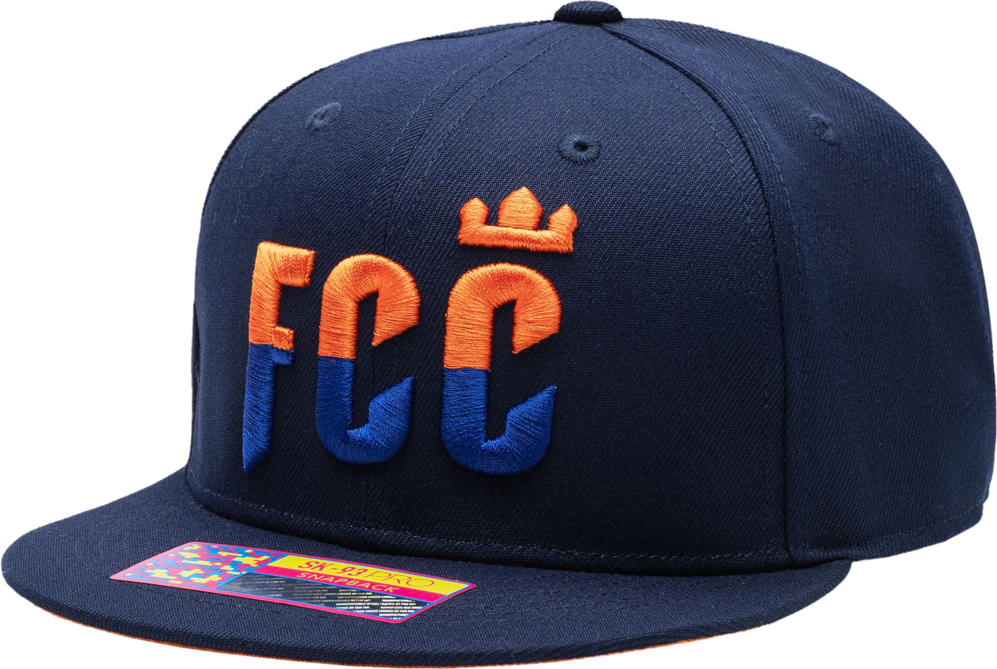 Fan Ink Adult FC Cincinnati Loyalty Navy Snapback Adjustable Hat product image