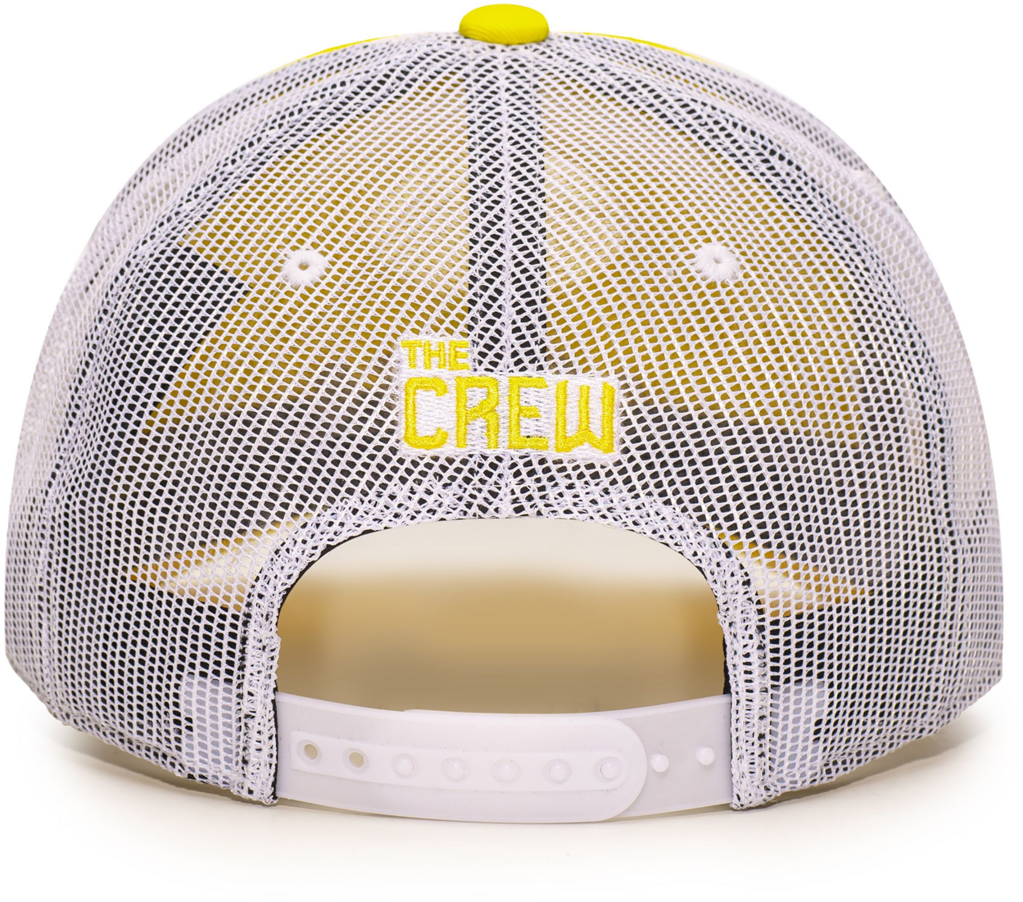 Fan Ink Men's Columbus Crew Yellow Logo Adjustable Trucker Hat product image