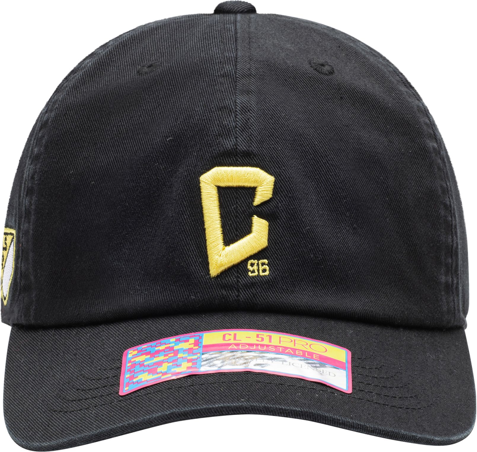 Fan Ink Adult Columbus Crew 2023 Bambo Black Adjustable Hat product image