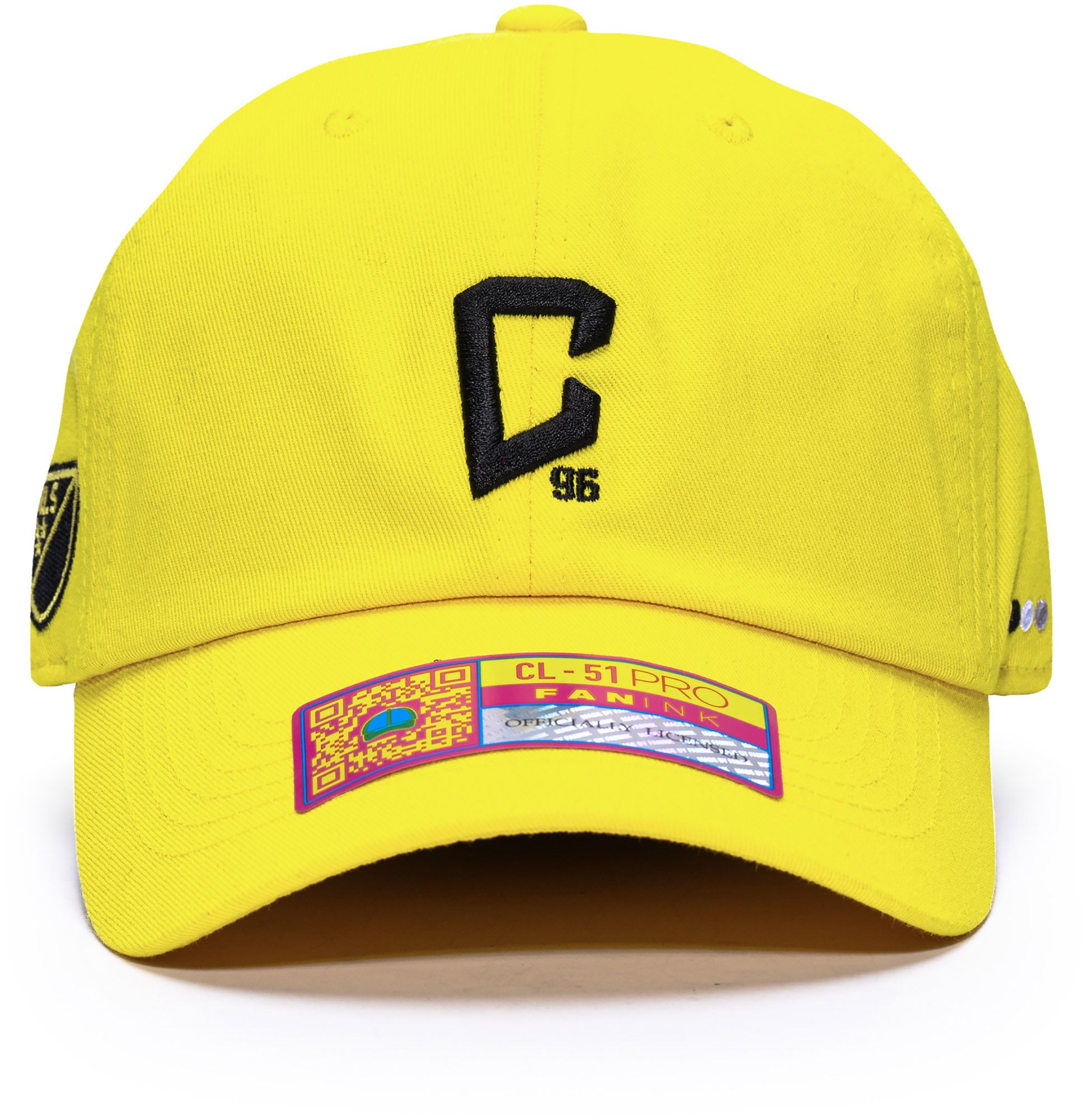 Fan Ink Men's Columbus Crew Yellow Bamboo Slouch Adjustable Hat product image