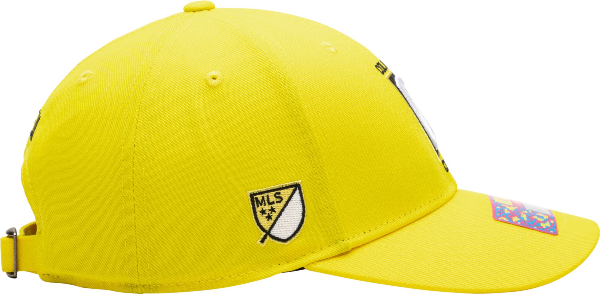 Fan Ink Adult Columbus Crew Standard Yellow Adjustable Hat product image