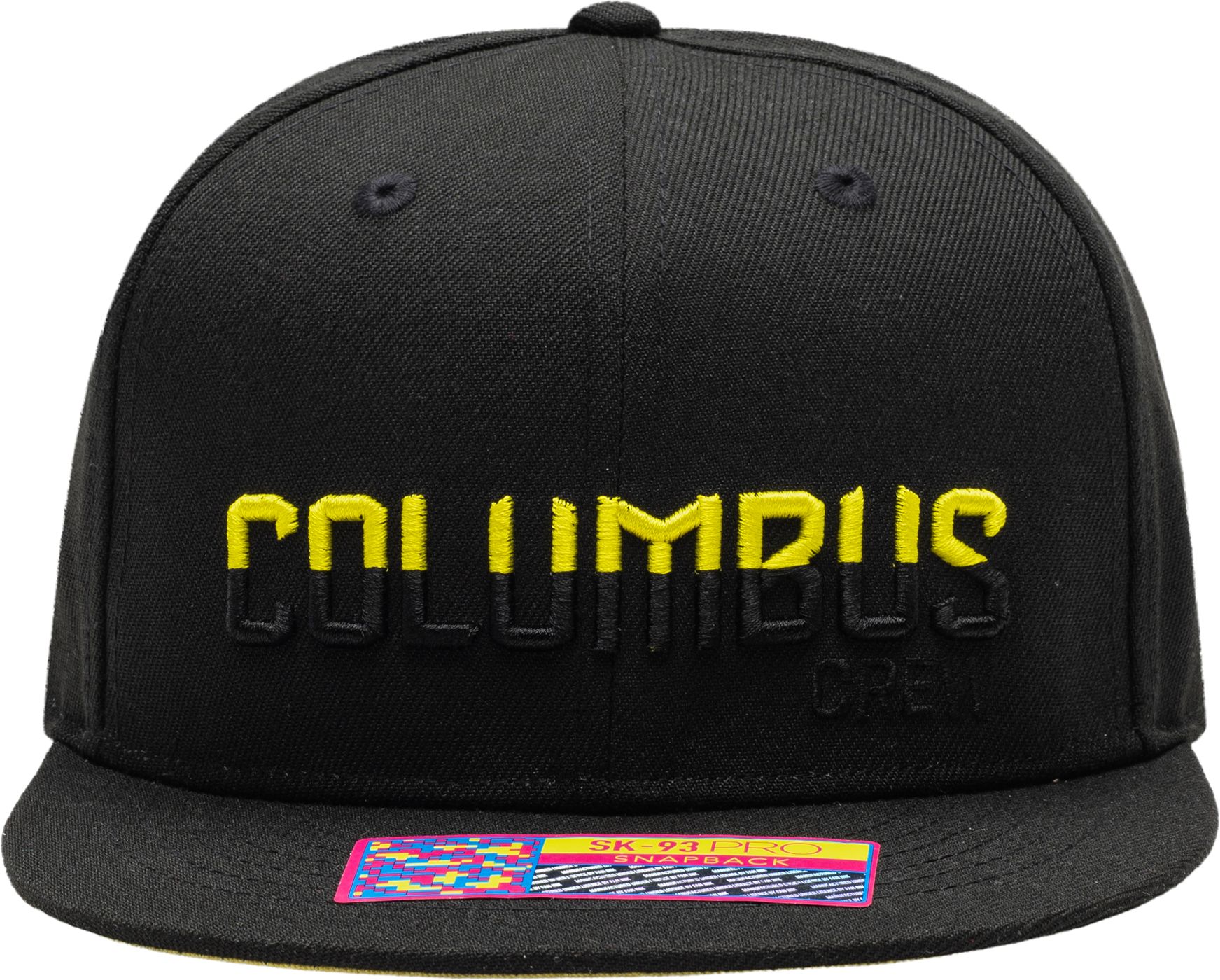 Fan Ink Adult Columbus Crew Loyalty Black Snapback Adjustable Hat product image