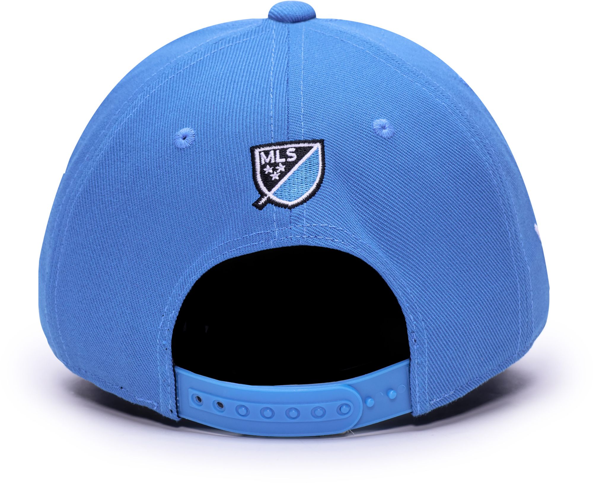 Fan Ink Men's Charlotte FC Blue Maverick Adjustable Trucker Hat product image