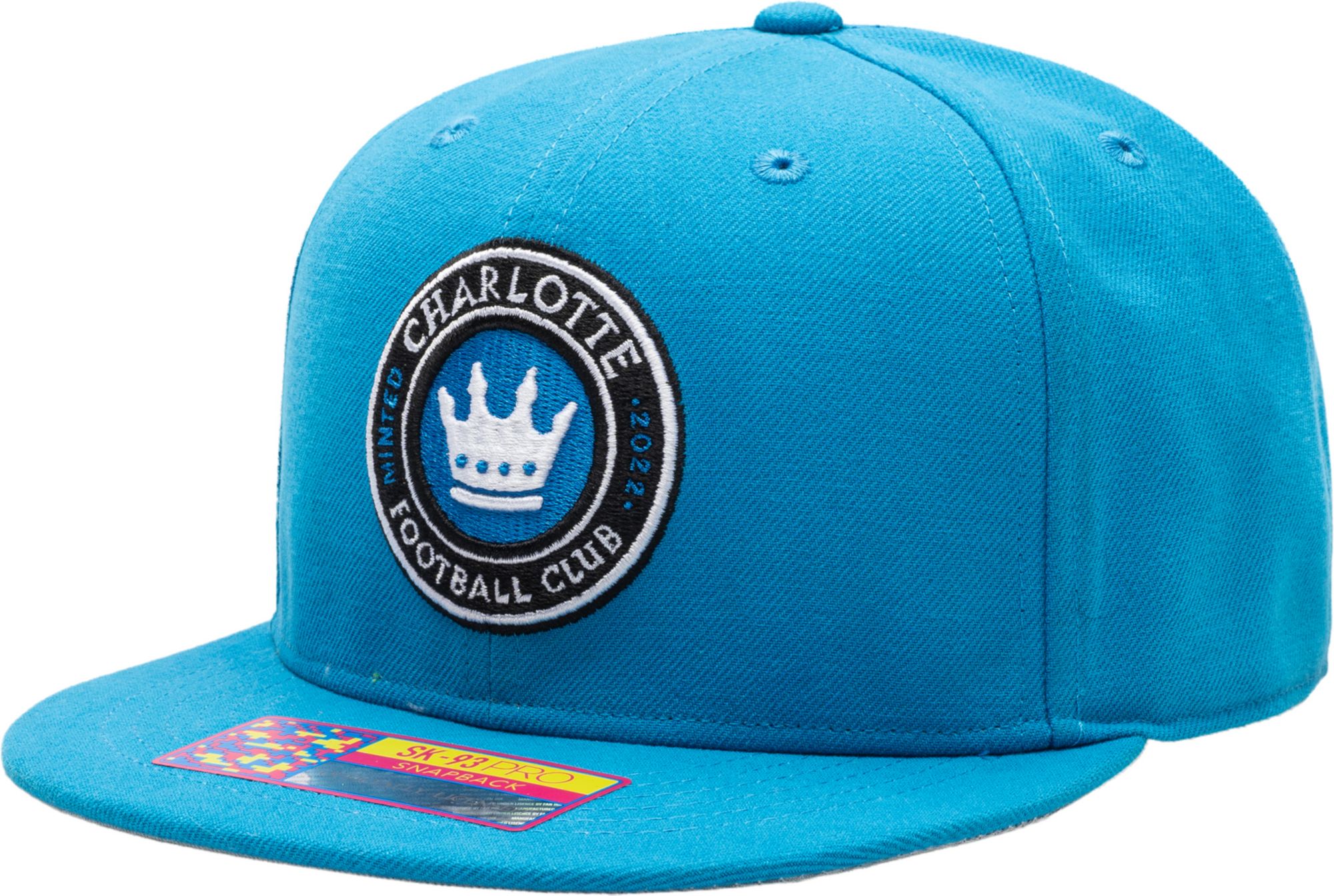 Fan Ink Adult Charlotte FC Dawn Blue Snapback Adjustable Hat product image