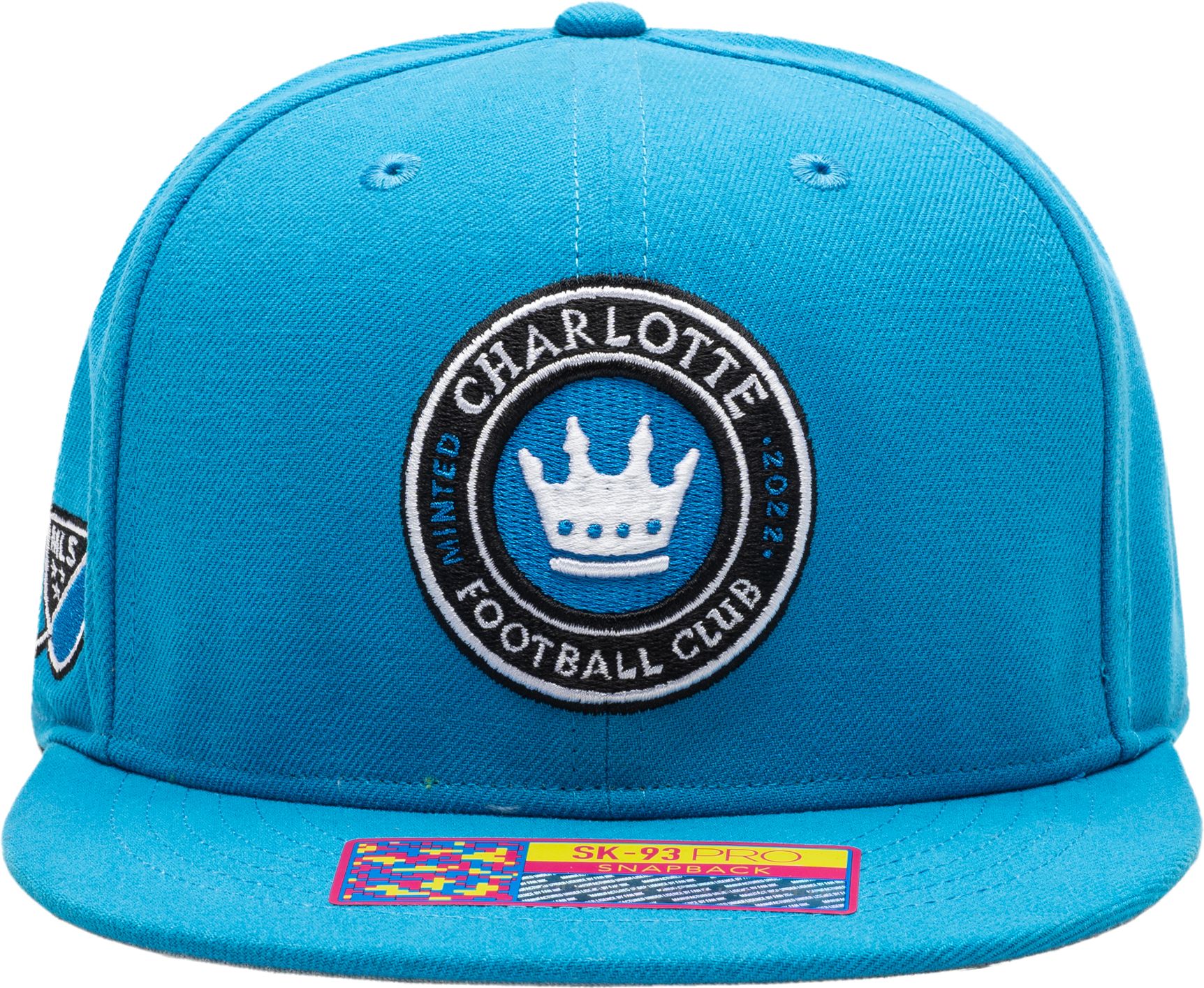 Fan Ink Adult Charlotte FC Dawn Blue Snapback Adjustable Hat product image