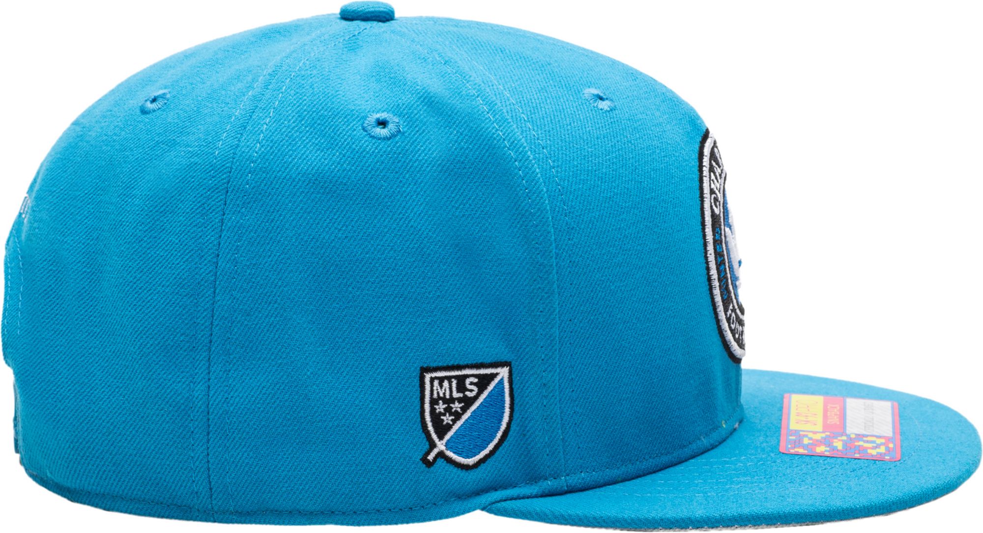 Fan Ink Adult Charlotte FC Dawn Blue Snapback Adjustable Hat product image