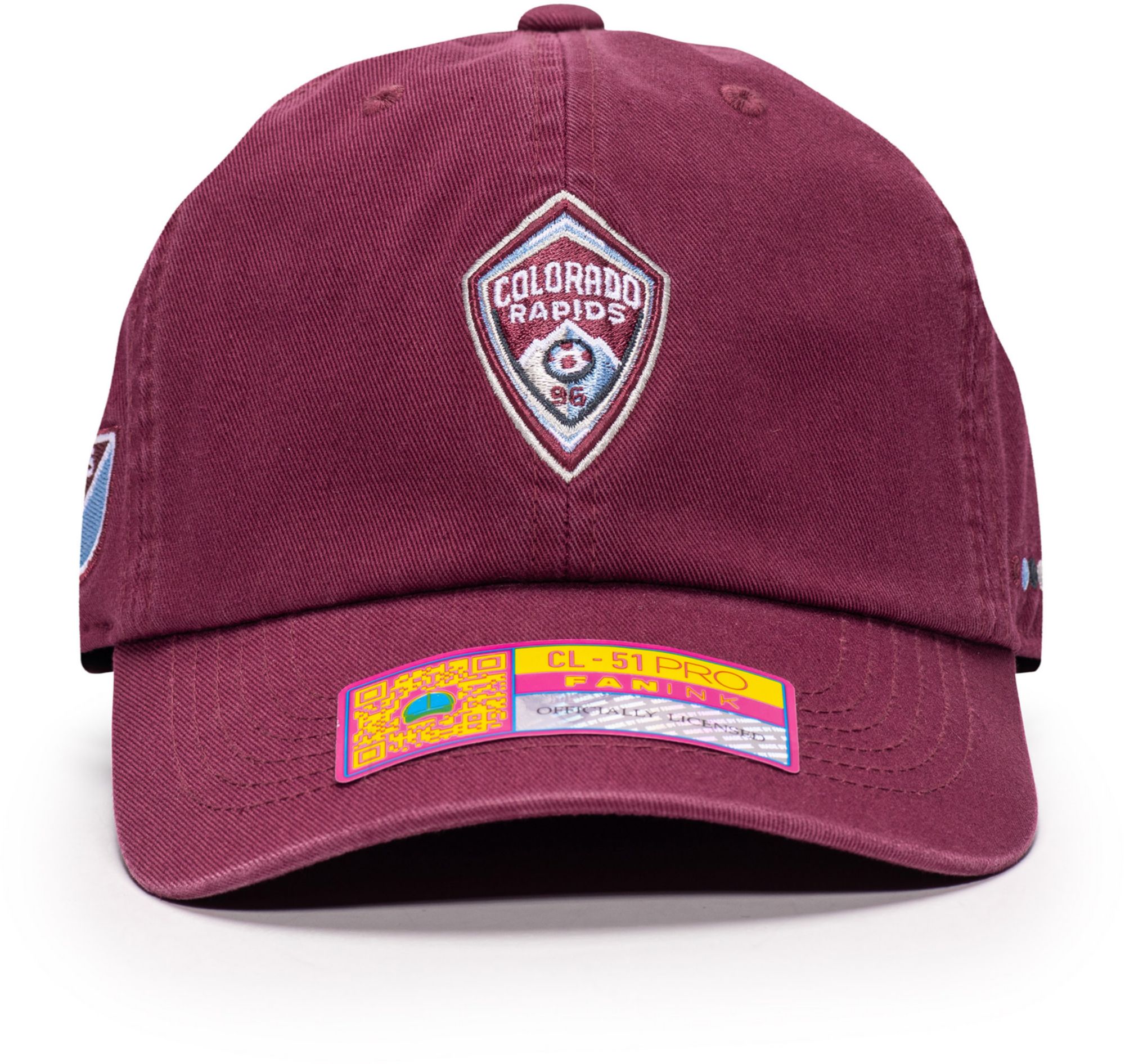 Fan Ink Men's Colorado Rapids Red Bamboo Slouch Adjustable Hat product image